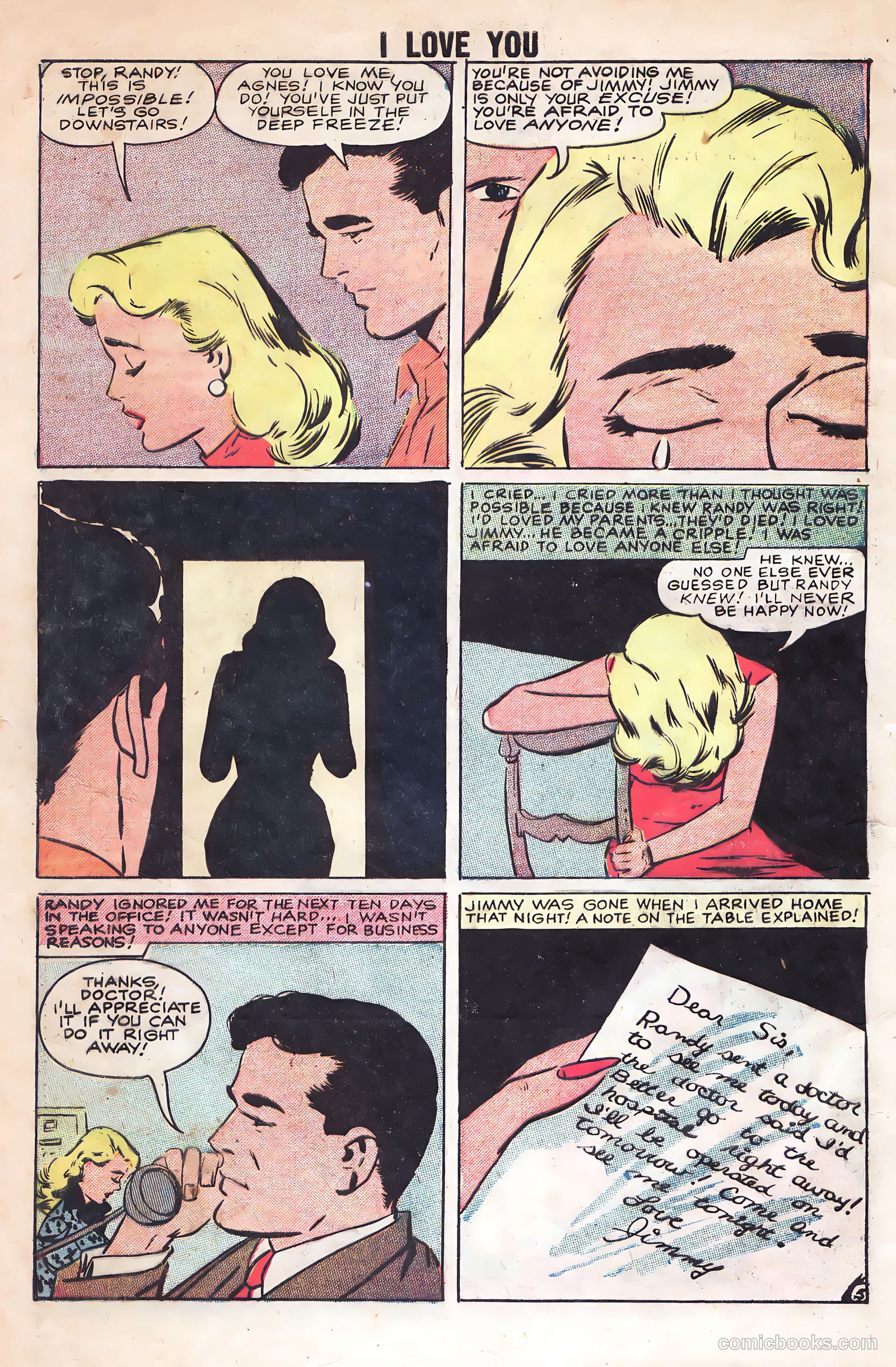 I Love You #18 (1958) — page 32 of 35