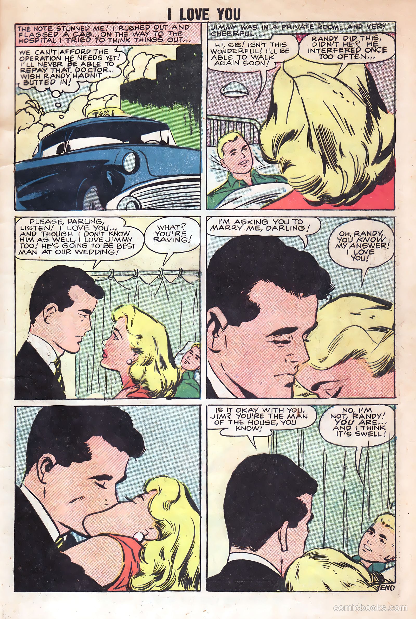 I Love You #18 (1958) — page 33 of 35