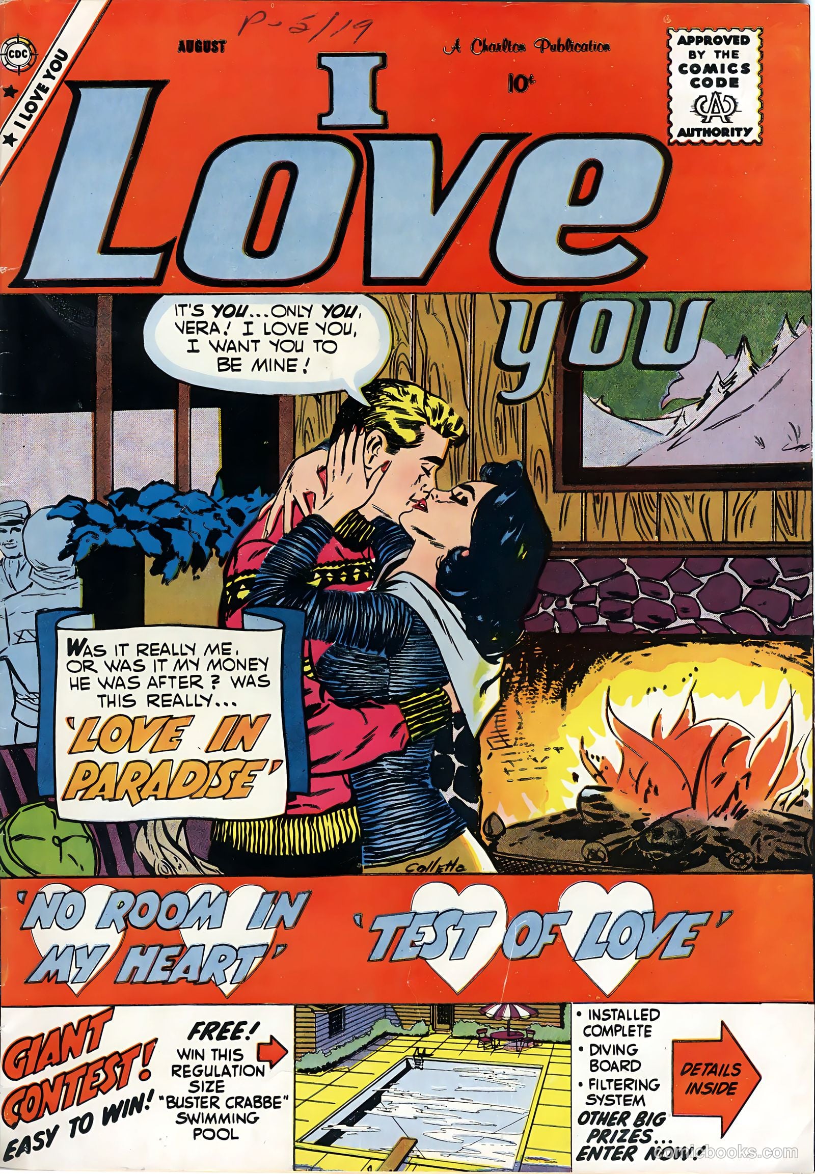 I Love You #24 cover