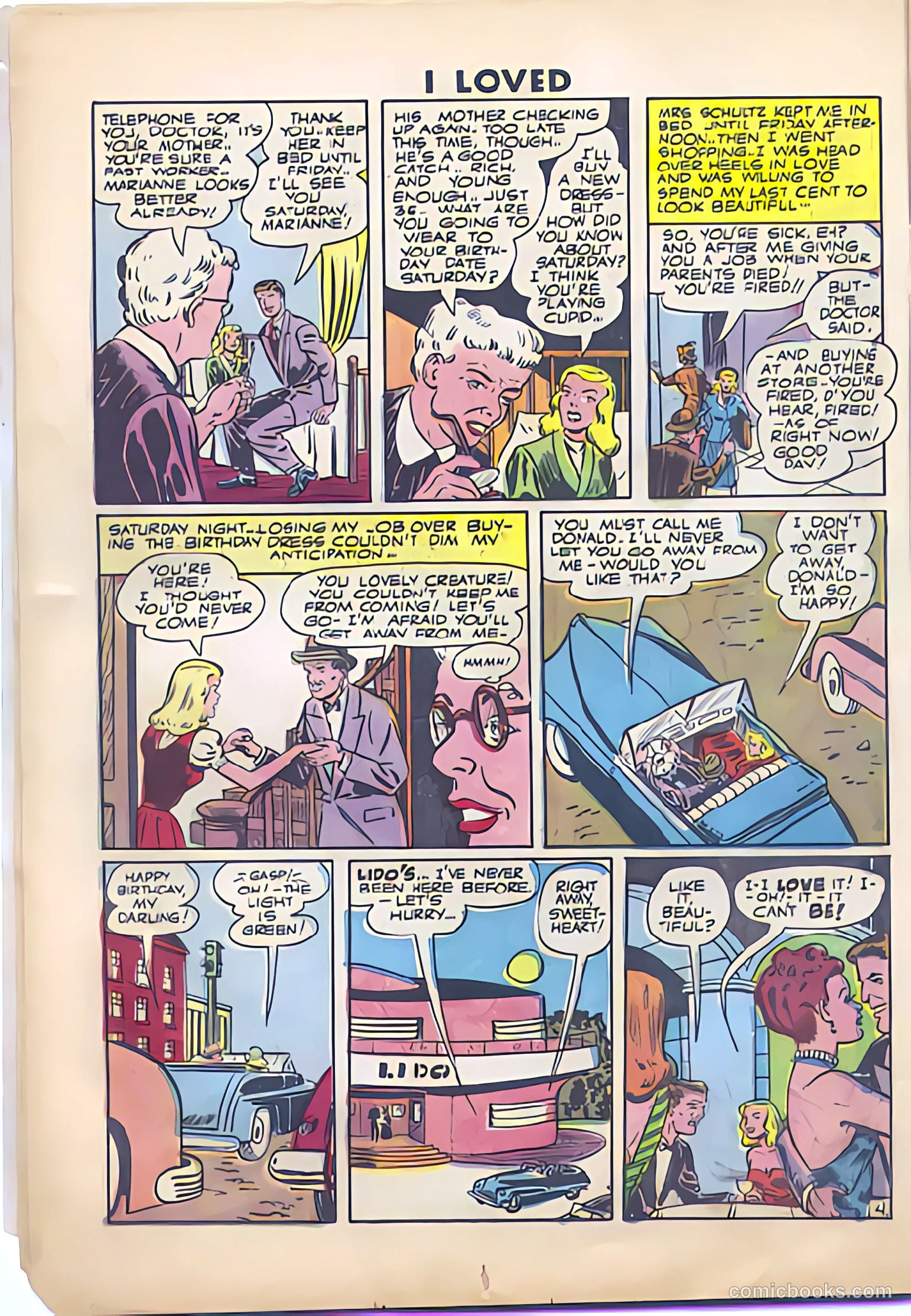 I Love You #29 (1960) — page 14 of 36