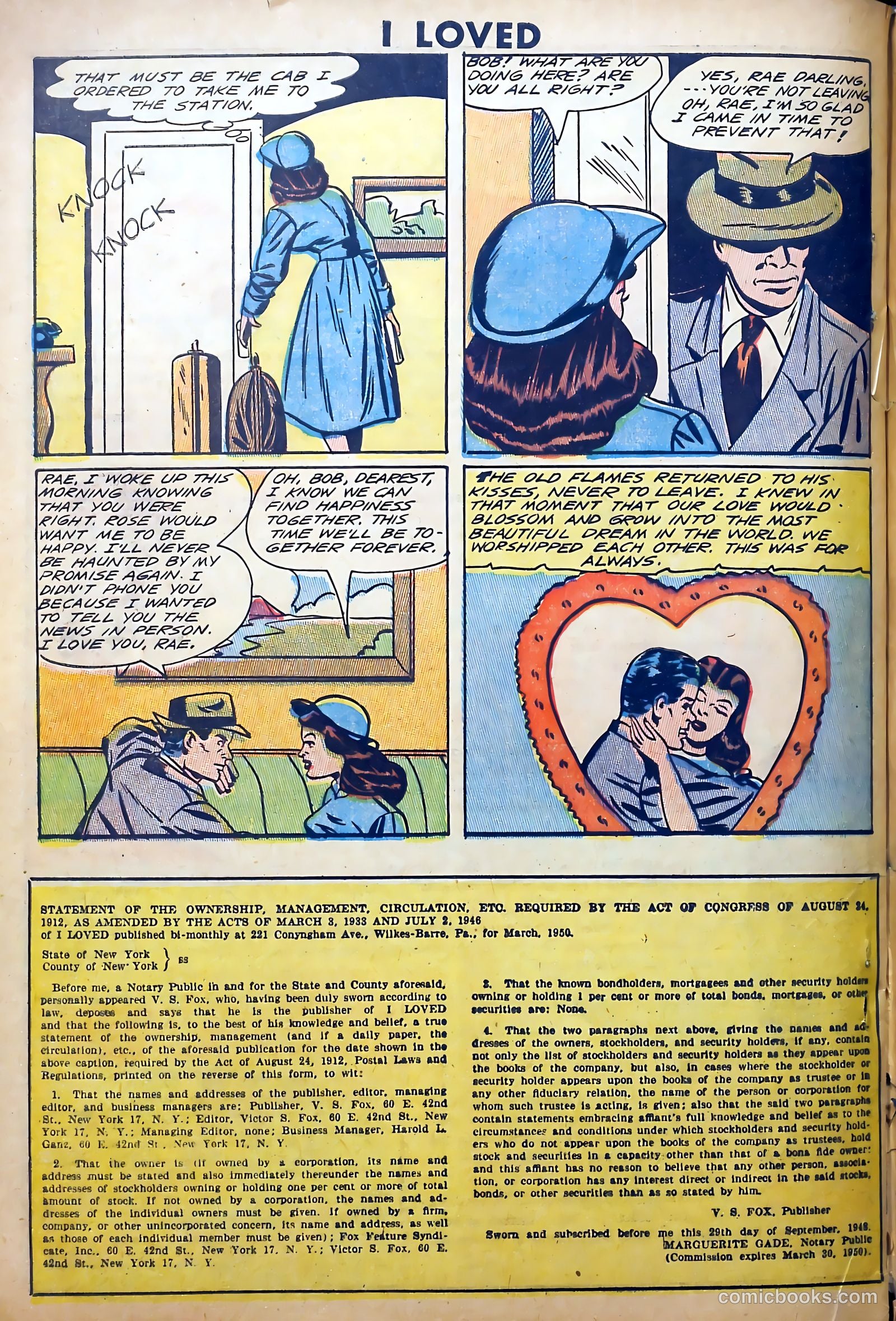 I Love You #32 (1961) — page 30 of 34