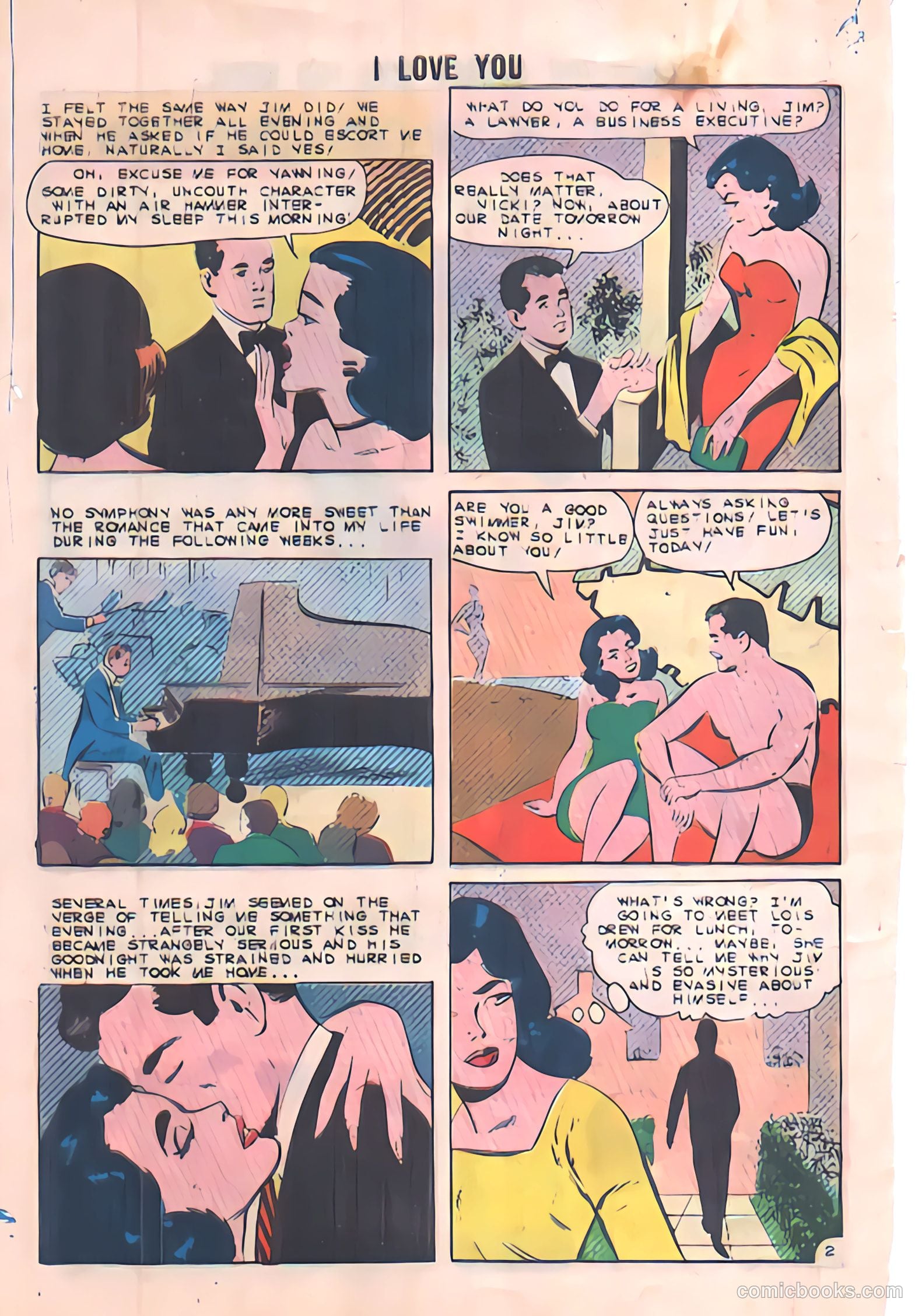 I Love You #38 (1962) — page 3 of 33