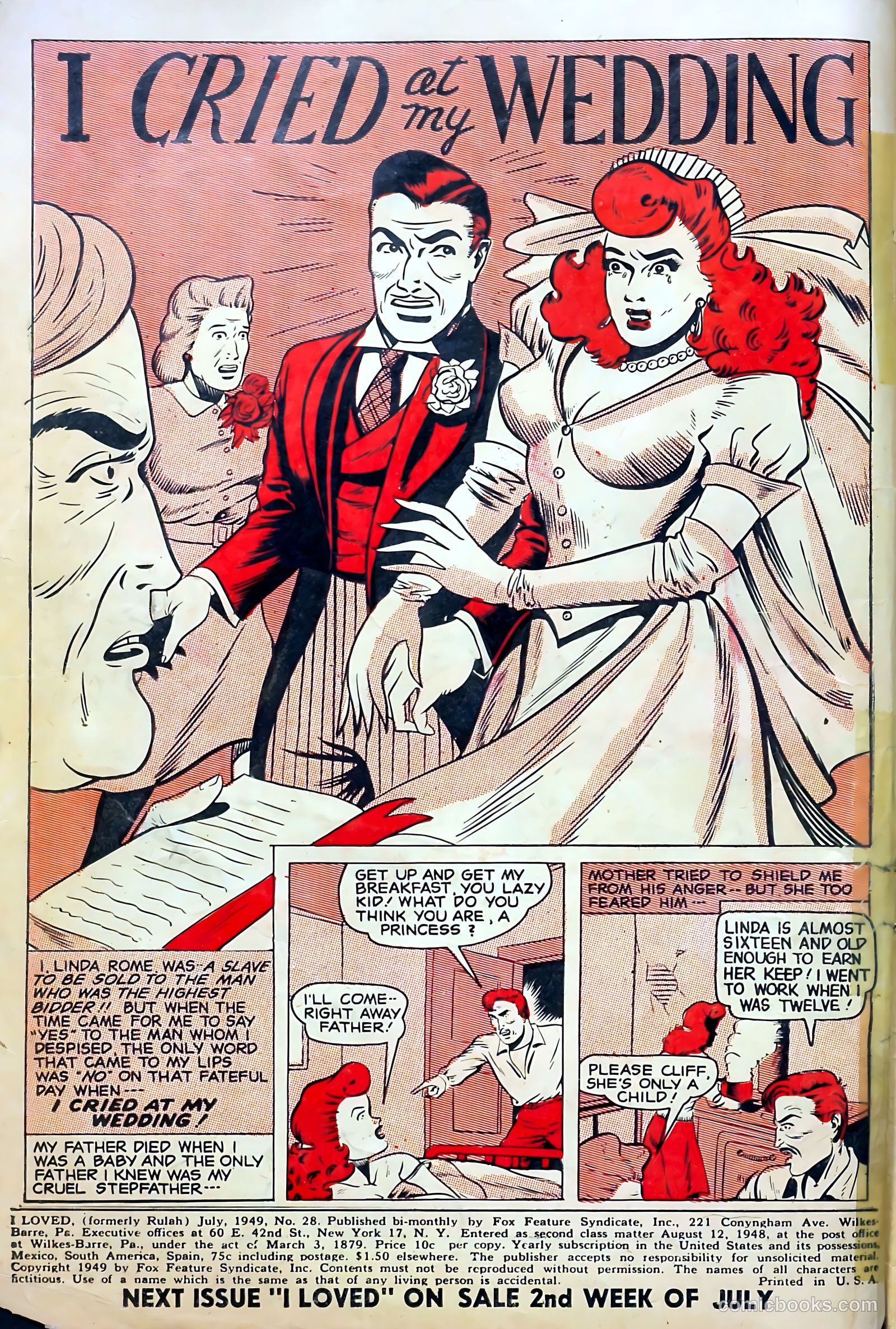I Loved Real Confession Stories #28 (1949) — page 2 of 36