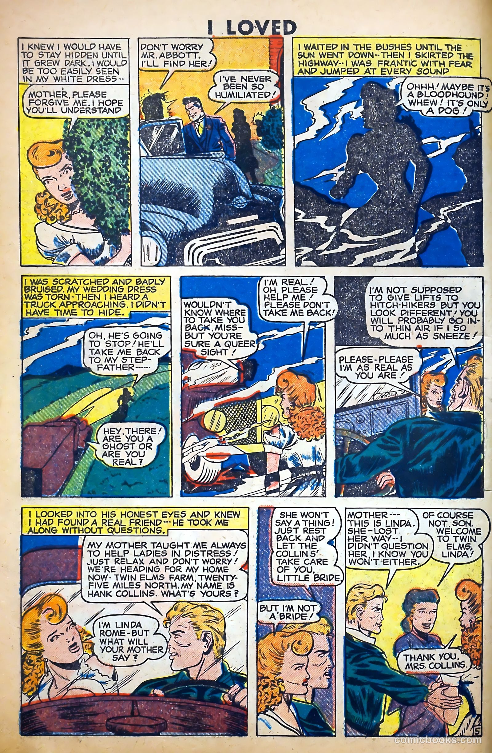 I Loved Real Confession Stories #28 (1949) — page 6 of 36