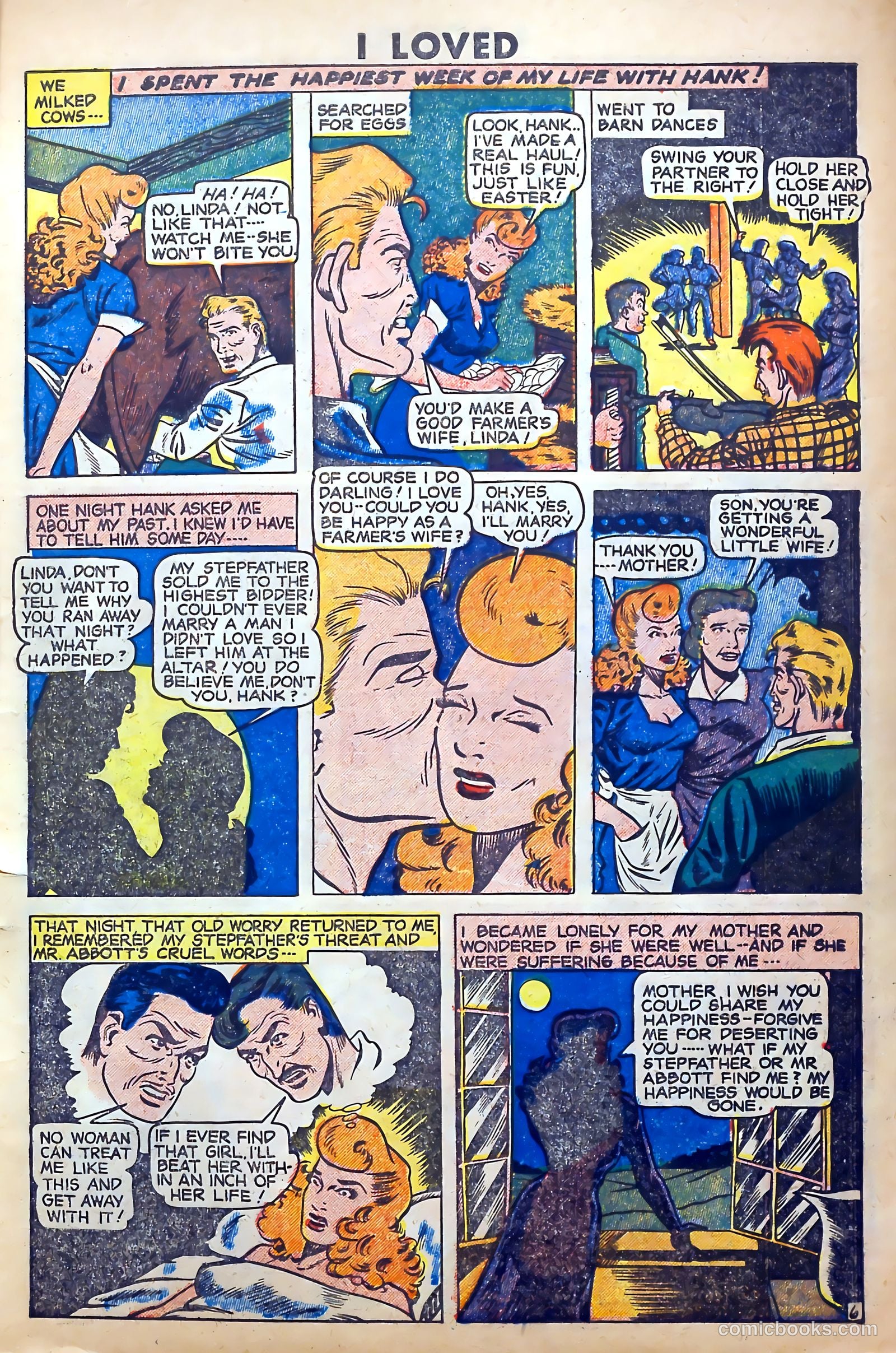 I Loved Real Confession Stories #28 (1949) — page 7 of 36
