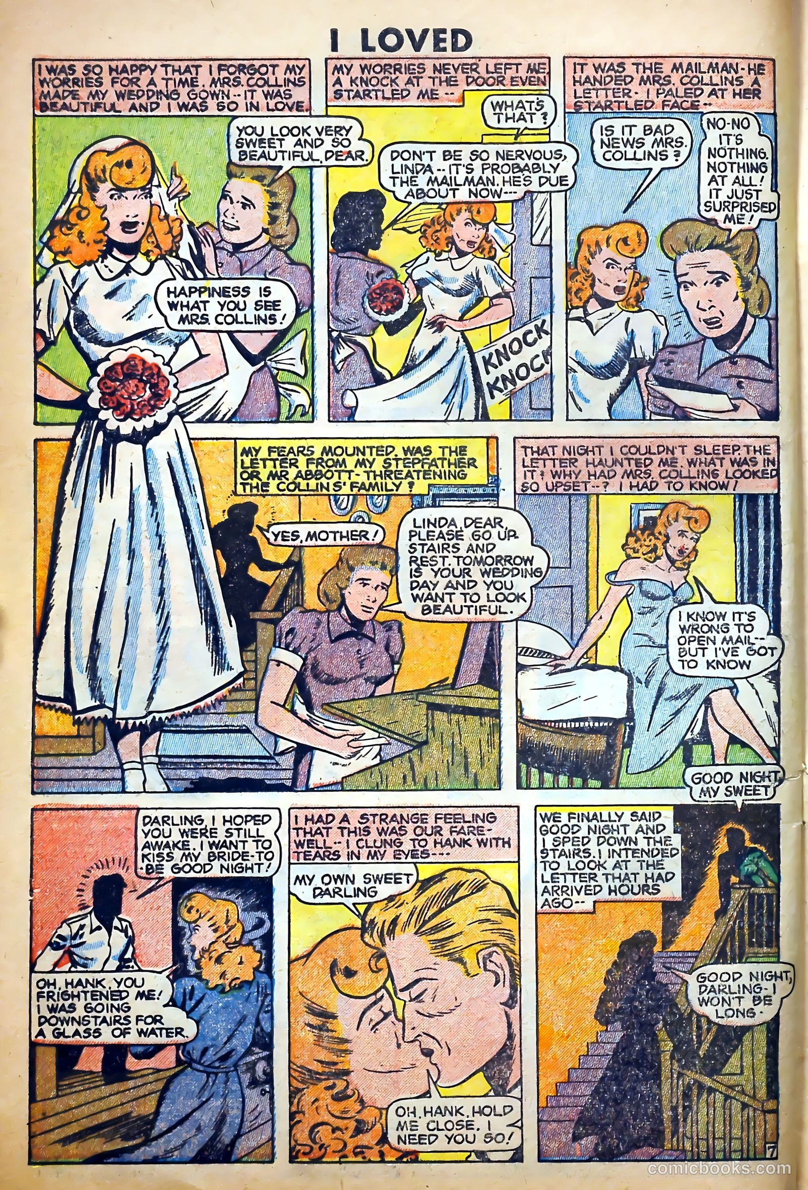 I Loved Real Confession Stories #28 (1949) — page 8 of 36