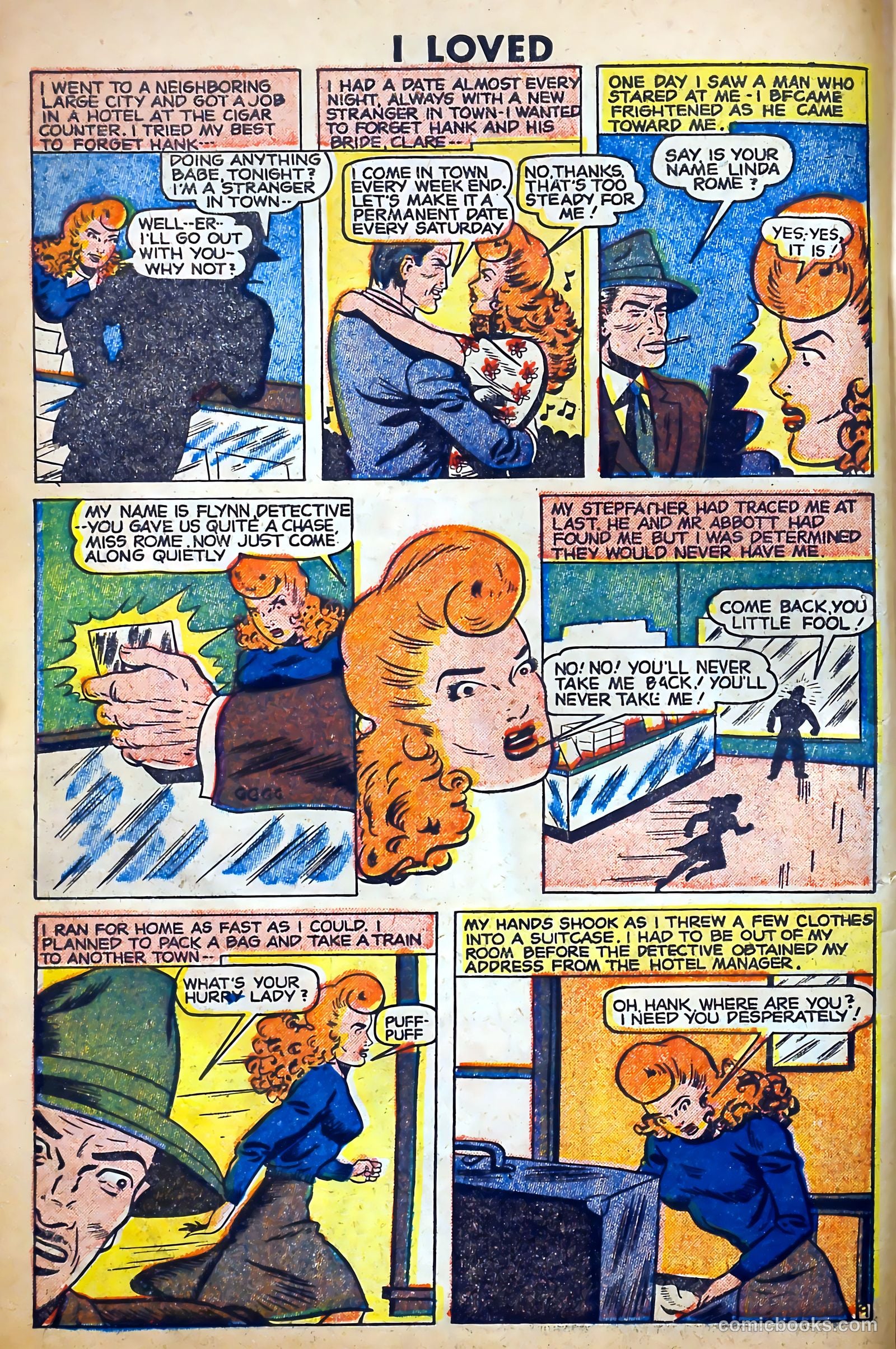 I Loved Real Confession Stories #28 (1949) — page 10 of 36