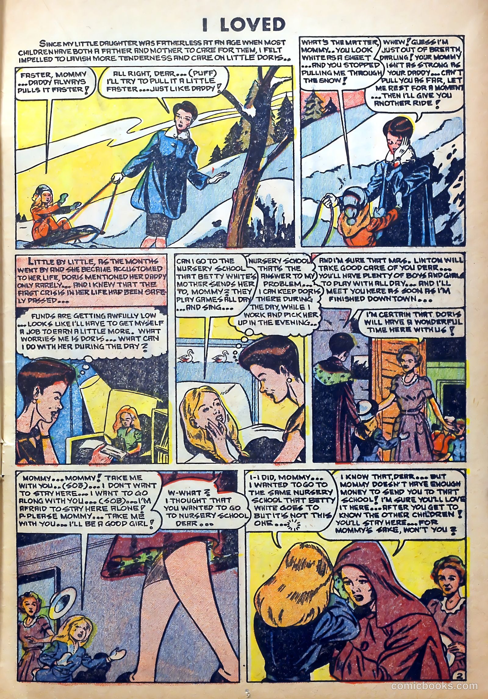 I Loved Real Confession Stories #28 (1949) — page 13 of 36