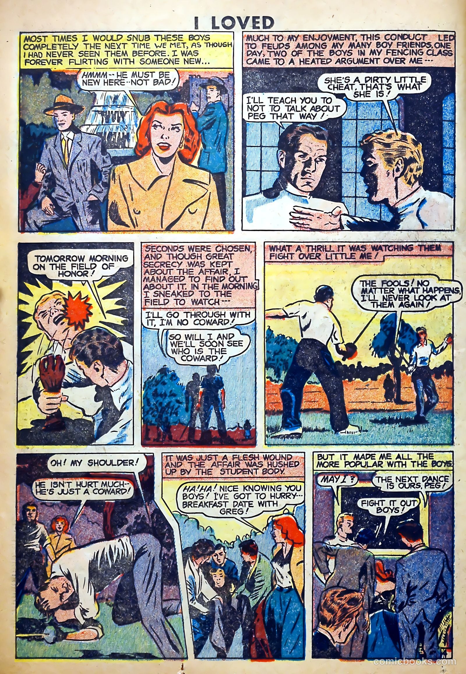 I Loved Real Confession Stories #28 (1949) — page 26 of 36