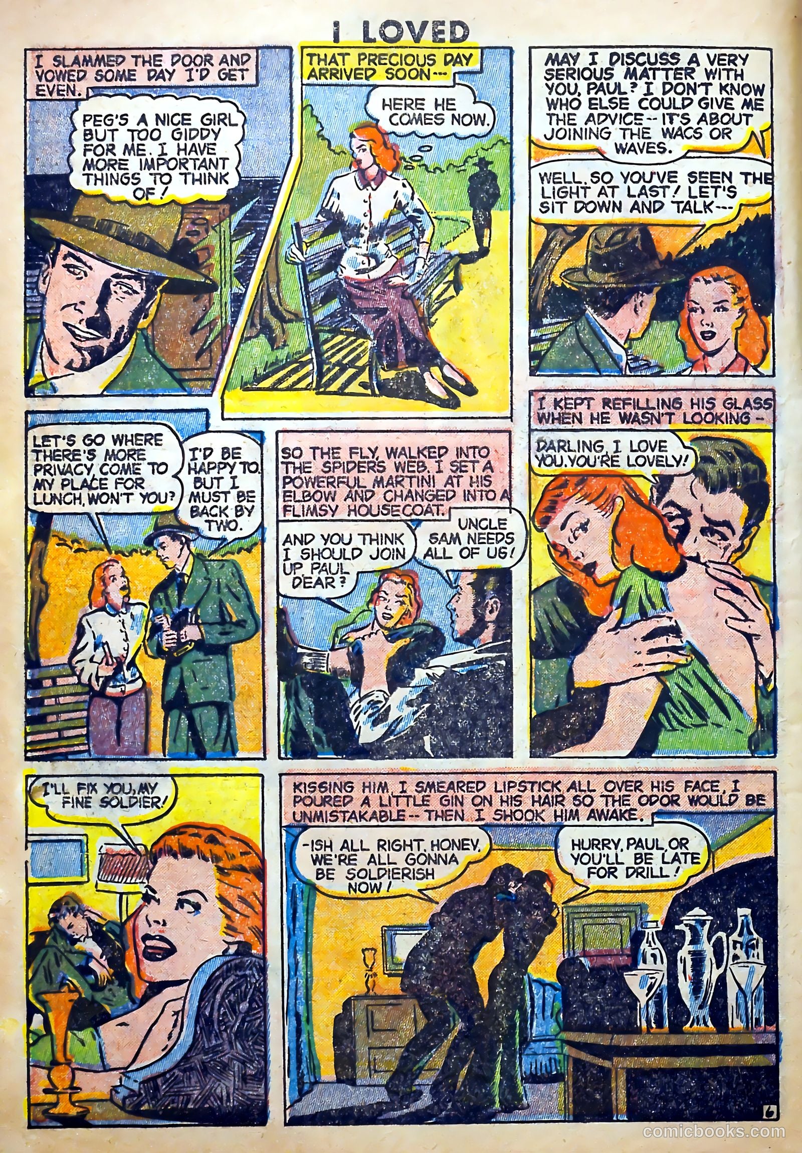 I Loved Real Confession Stories #28 (1949) — page 28 of 36