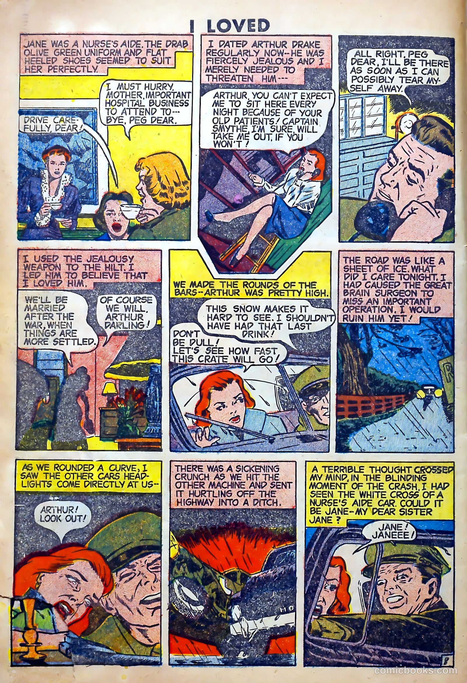 I Loved Real Confession Stories #28 (1949) — page 30 of 36