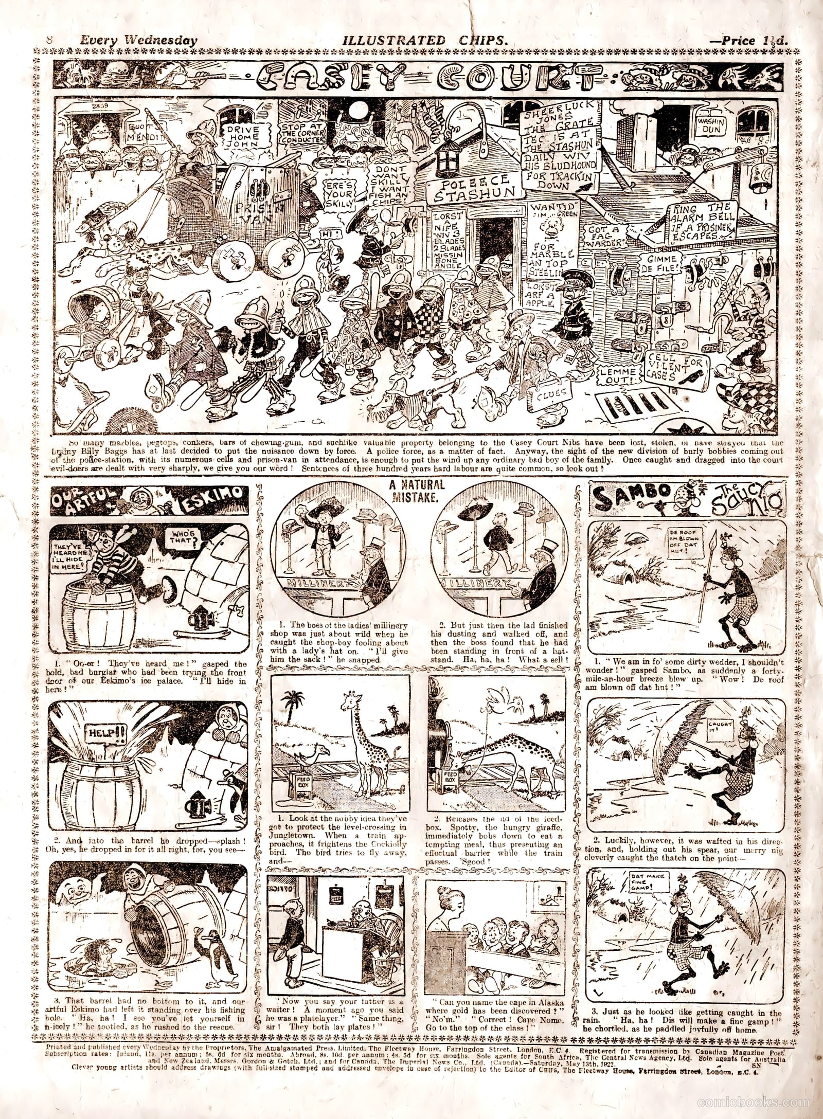 Illustrated Chips #1654 (1922) — page 9