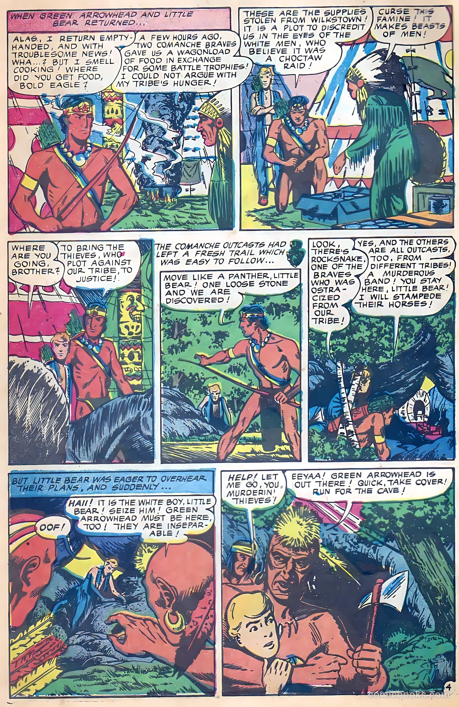 Indian Braves #1 (1958) — page 7 of 37