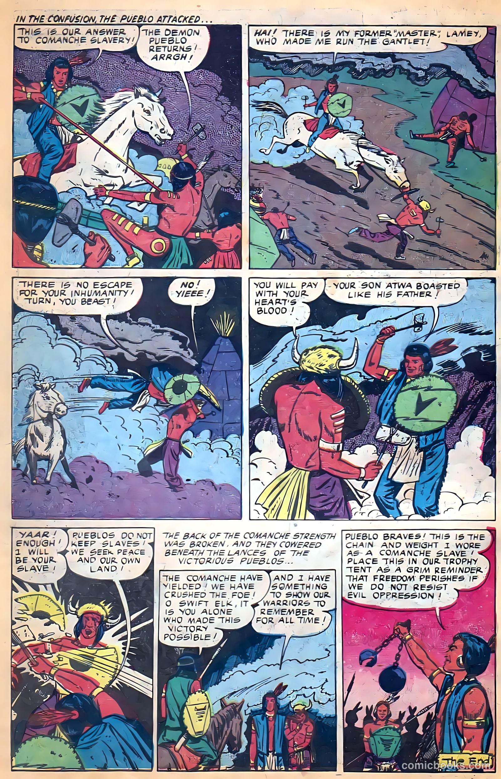 Indian Braves #1 (1958) — page 35 of 37