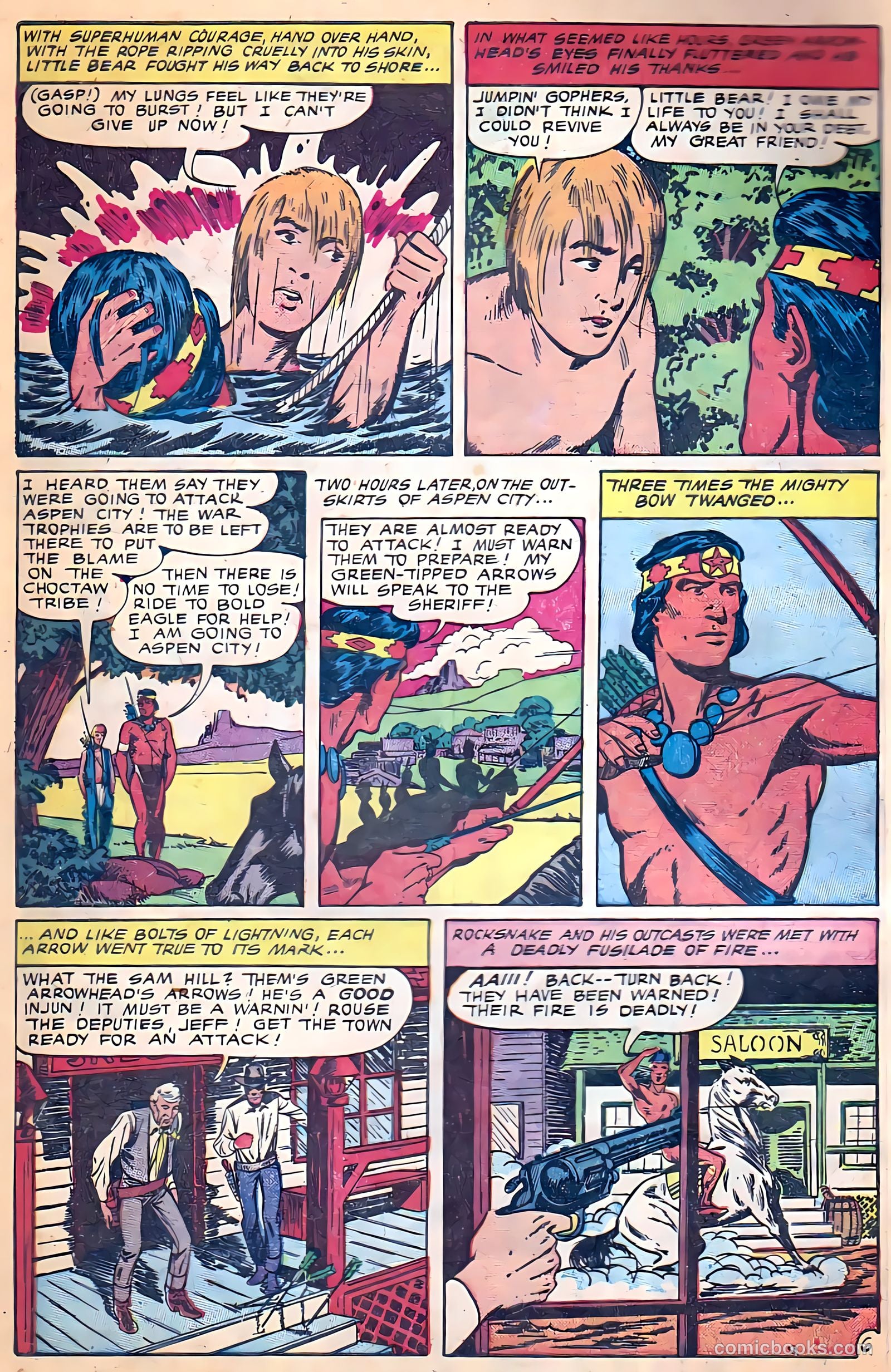 Indian Braves #4 (1951) — page 9 of 37