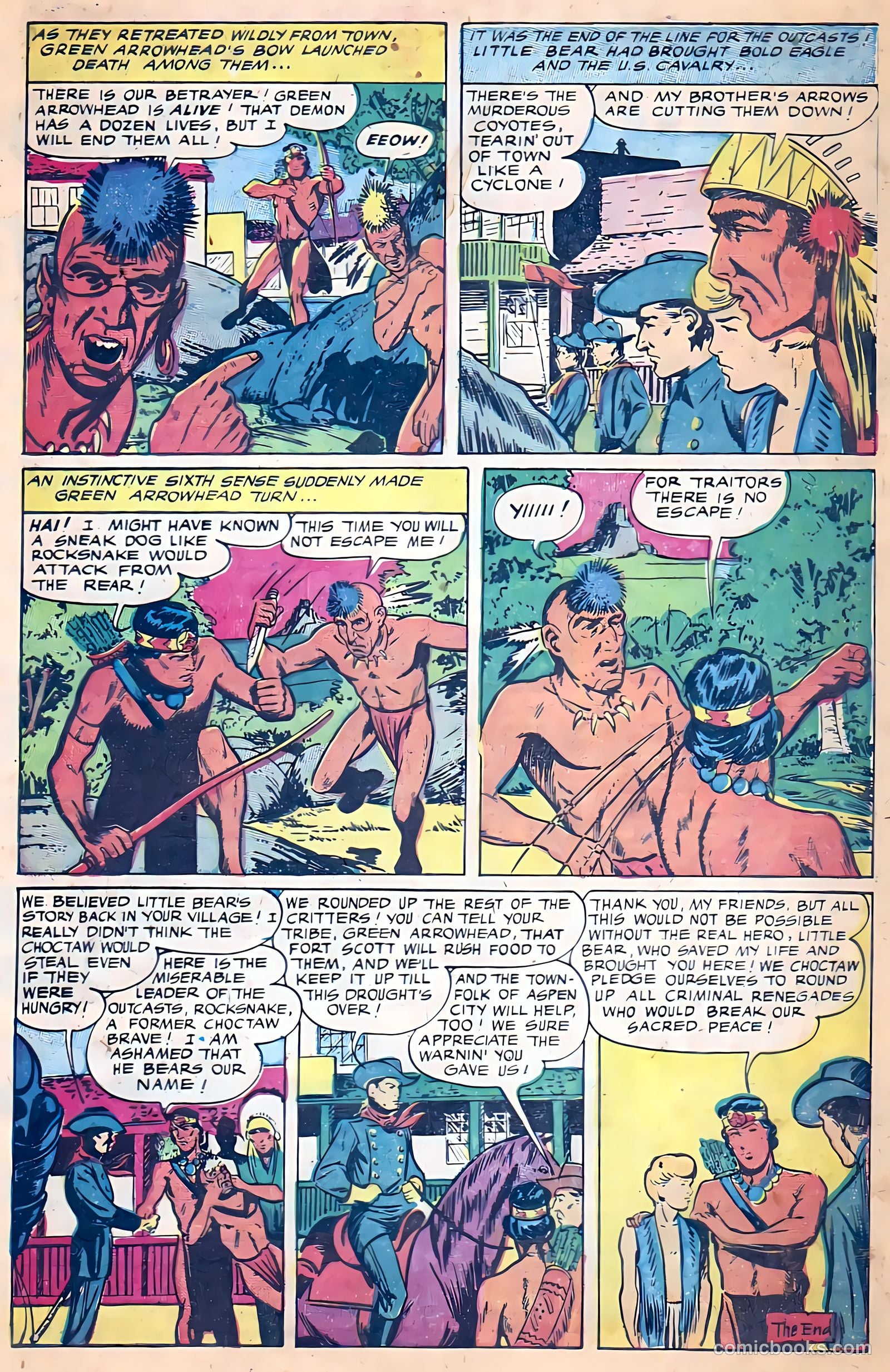 Indian Braves #4 (1951) — page 10 of 37