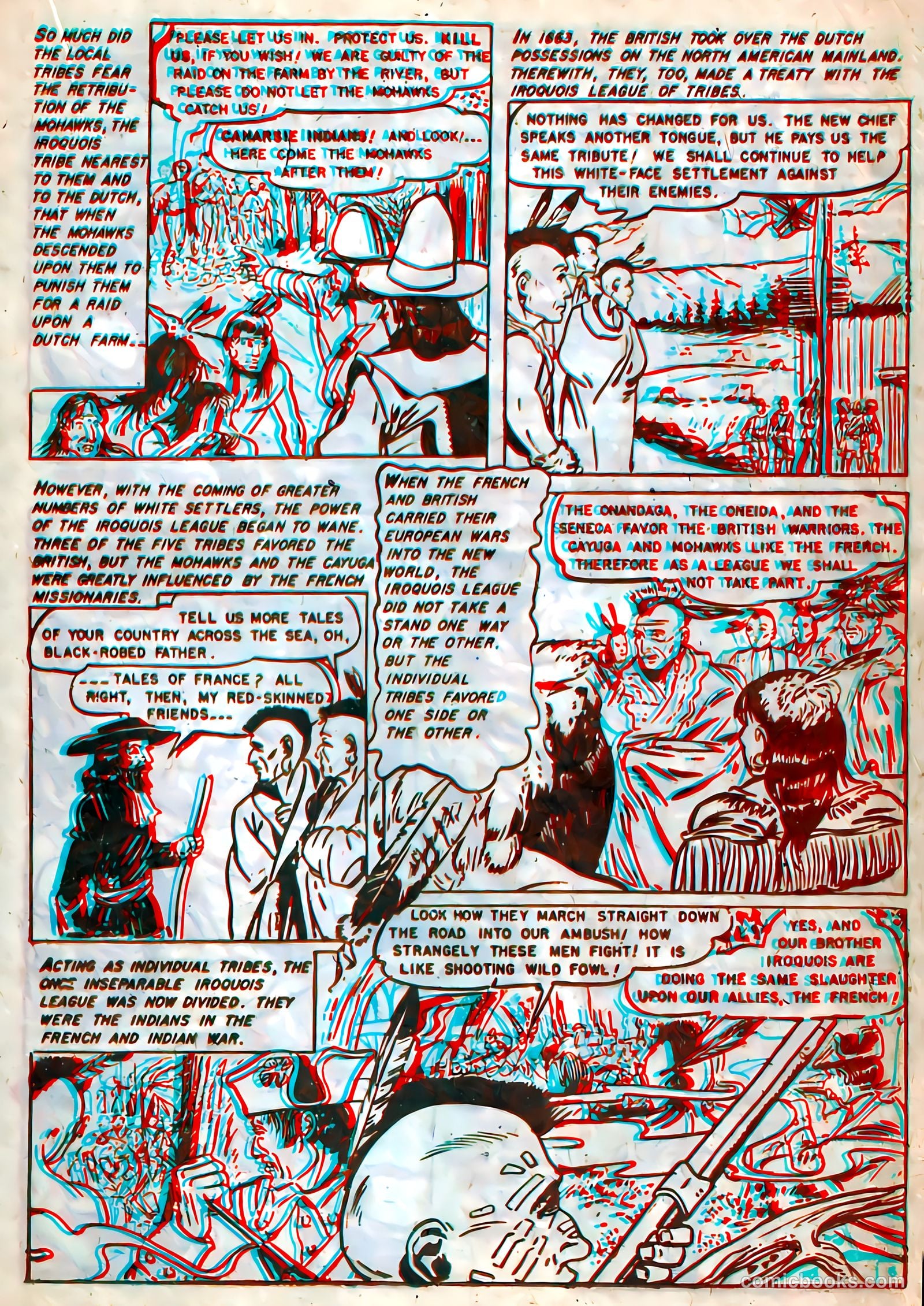Indian Warriors 3-D #1 (1953) — page 15 of 36