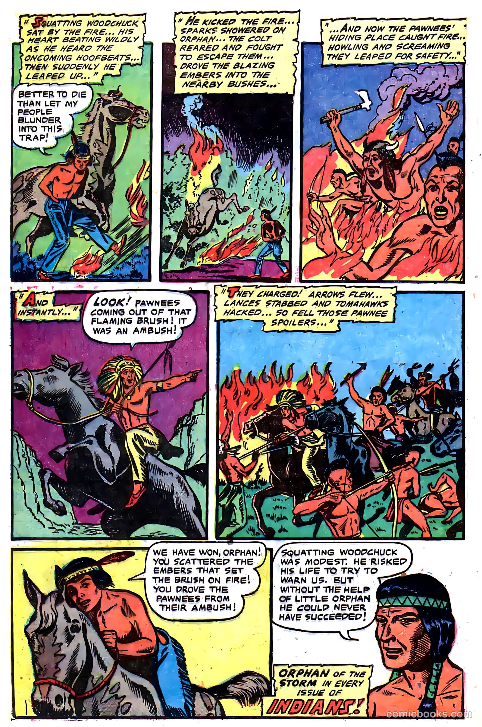 Indians #11 (1952) — page 16 of 36
