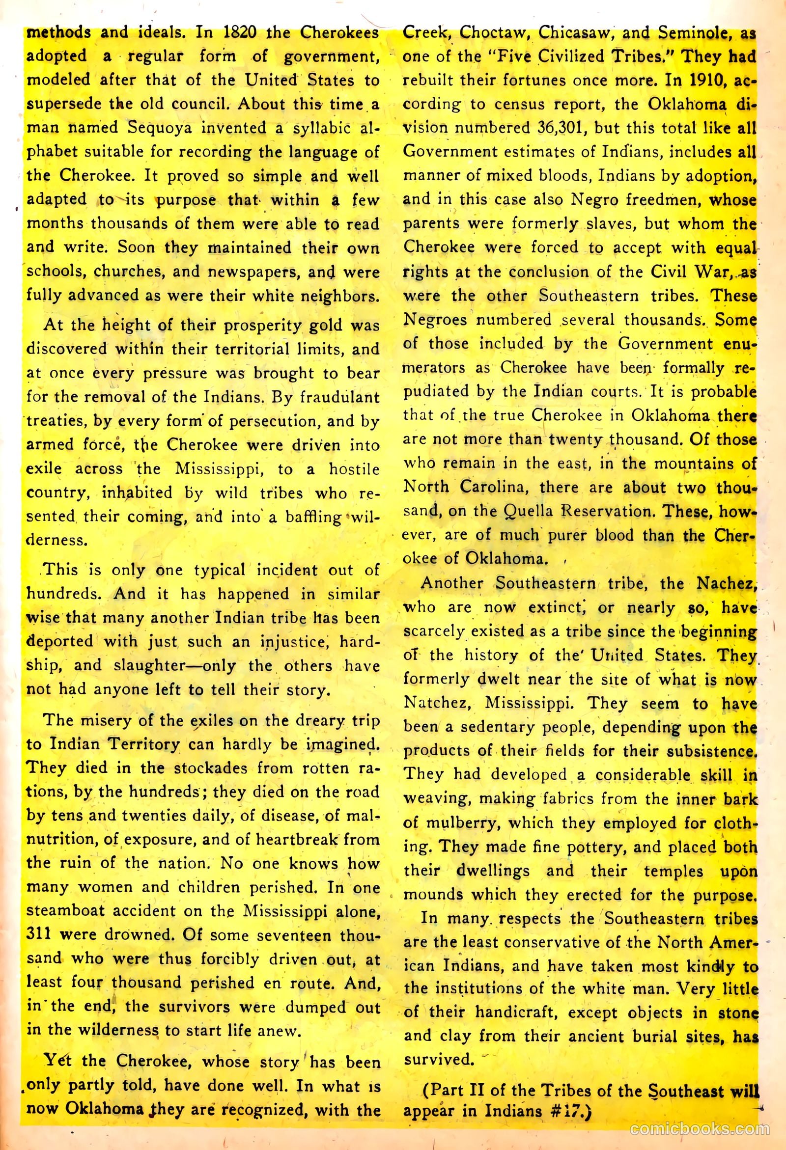 Indians #16 (1952) — page 29 of 36
