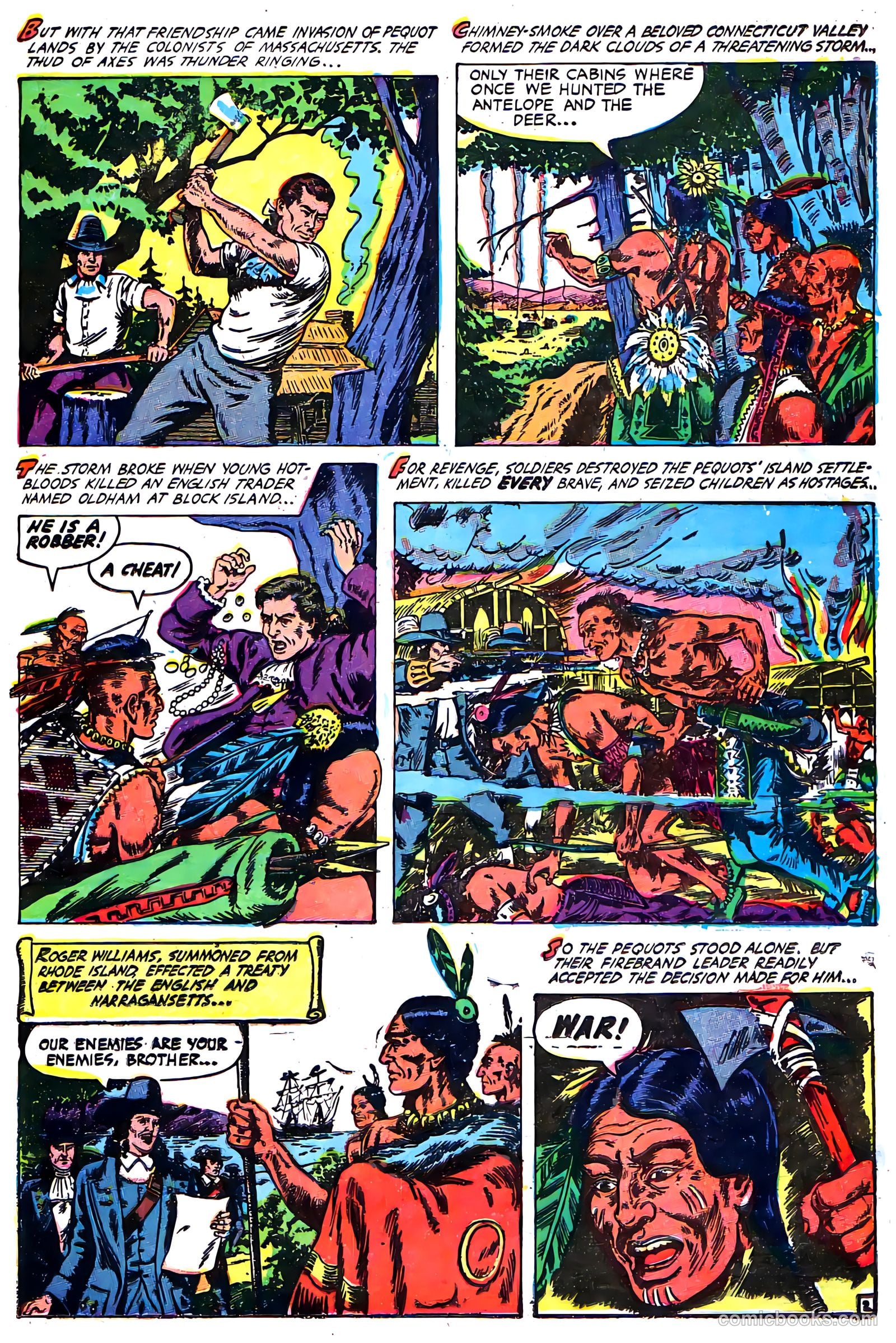 Indians #17 (1952) — page 21 of 36