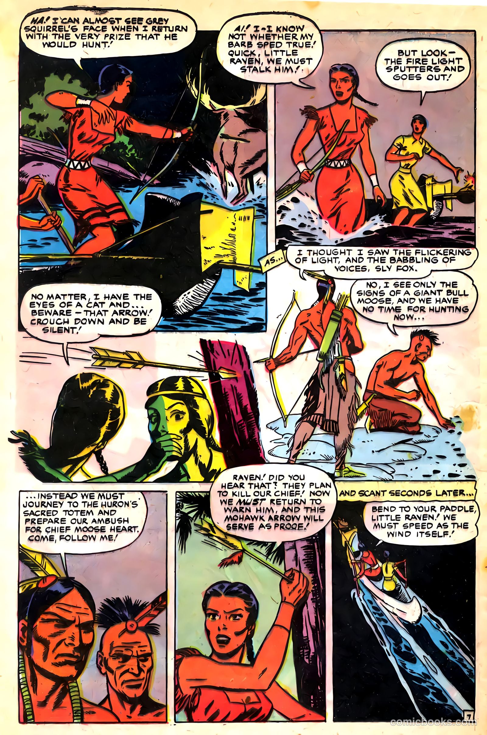 Indians #3 (1950) — page 33 of 51