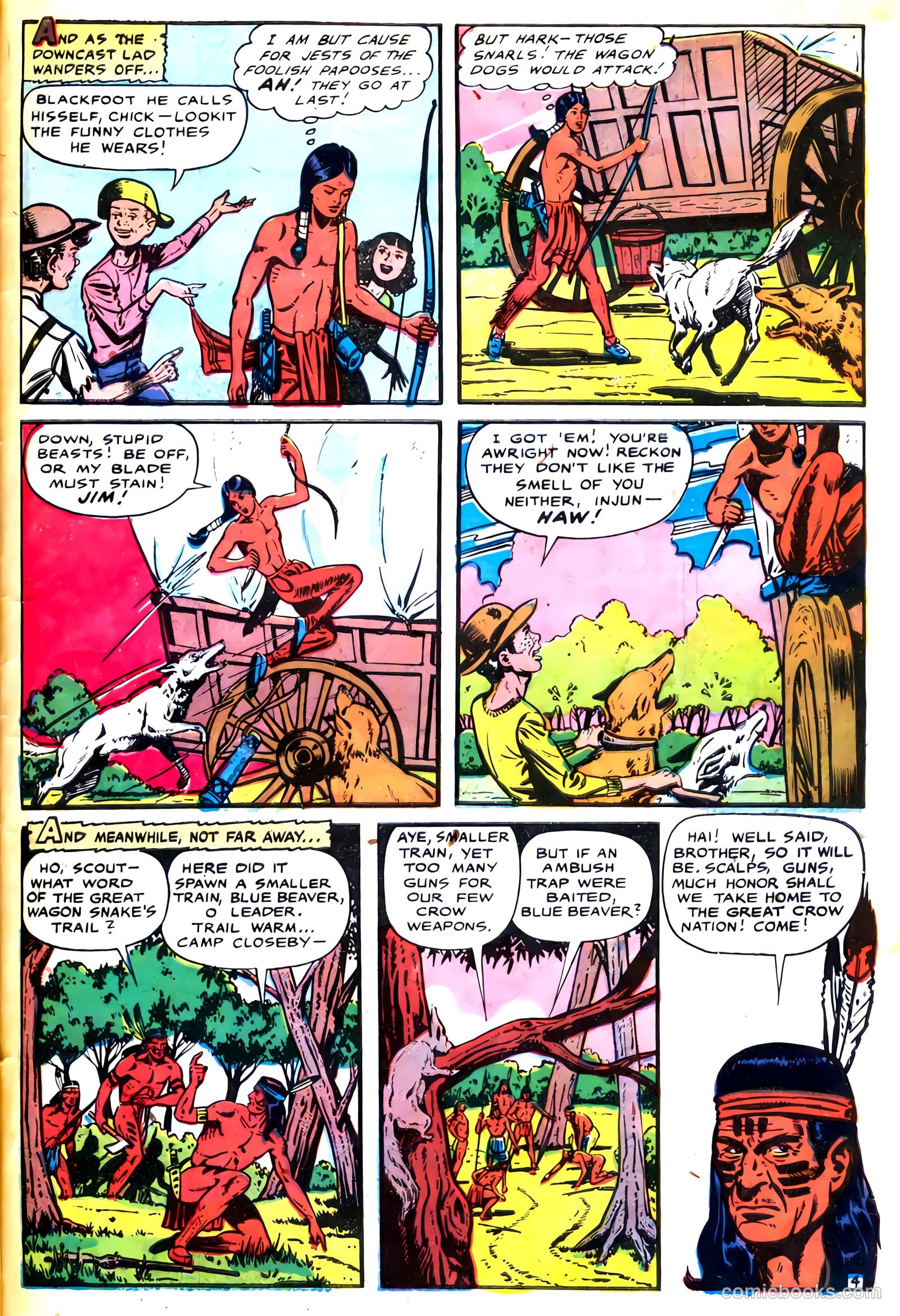 Indians #3 (1950) — page 44 of 51