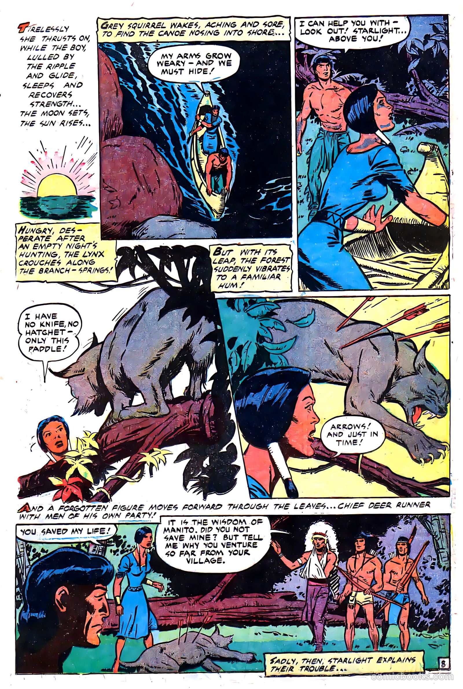 Indians #8 (1951) — page 22 of 51
