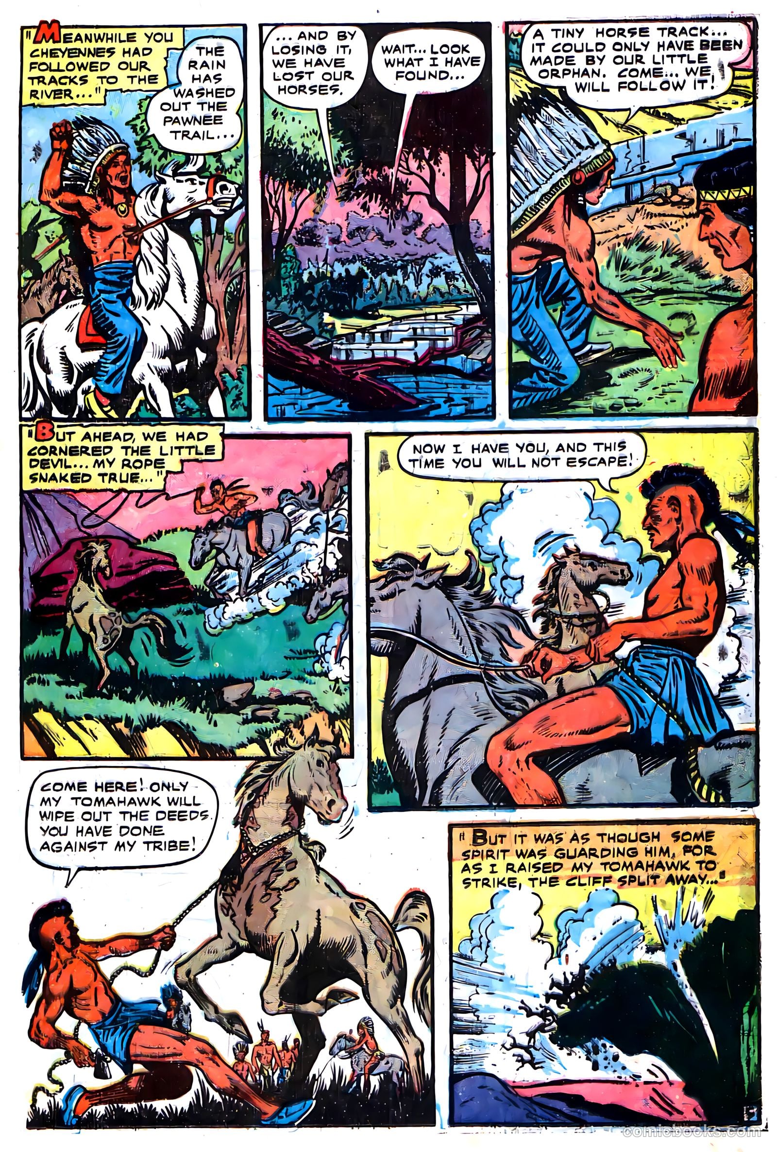 Indians #8 (1951) — page 36 of 51