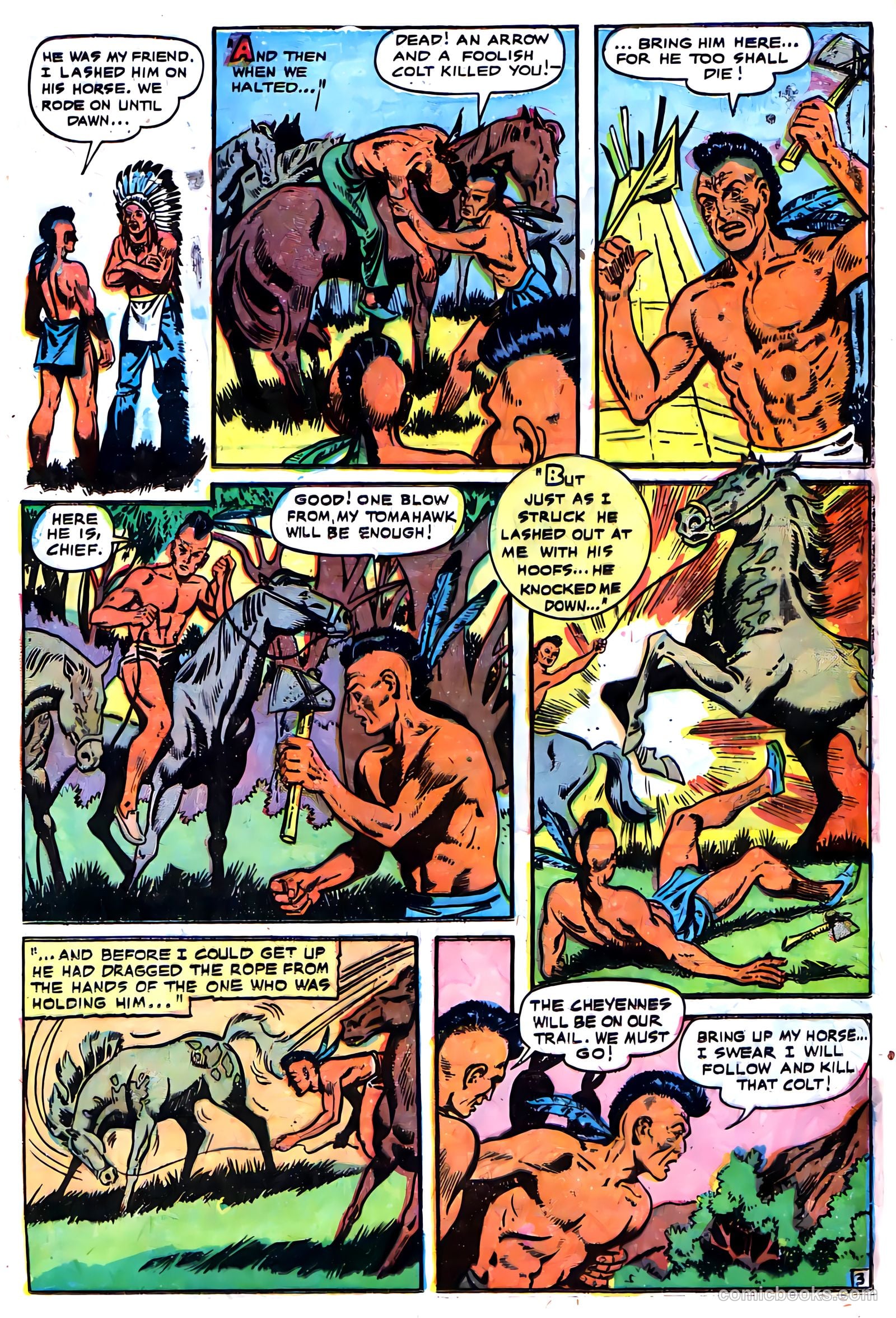 Indians #8 (1951) — page 35 of 52