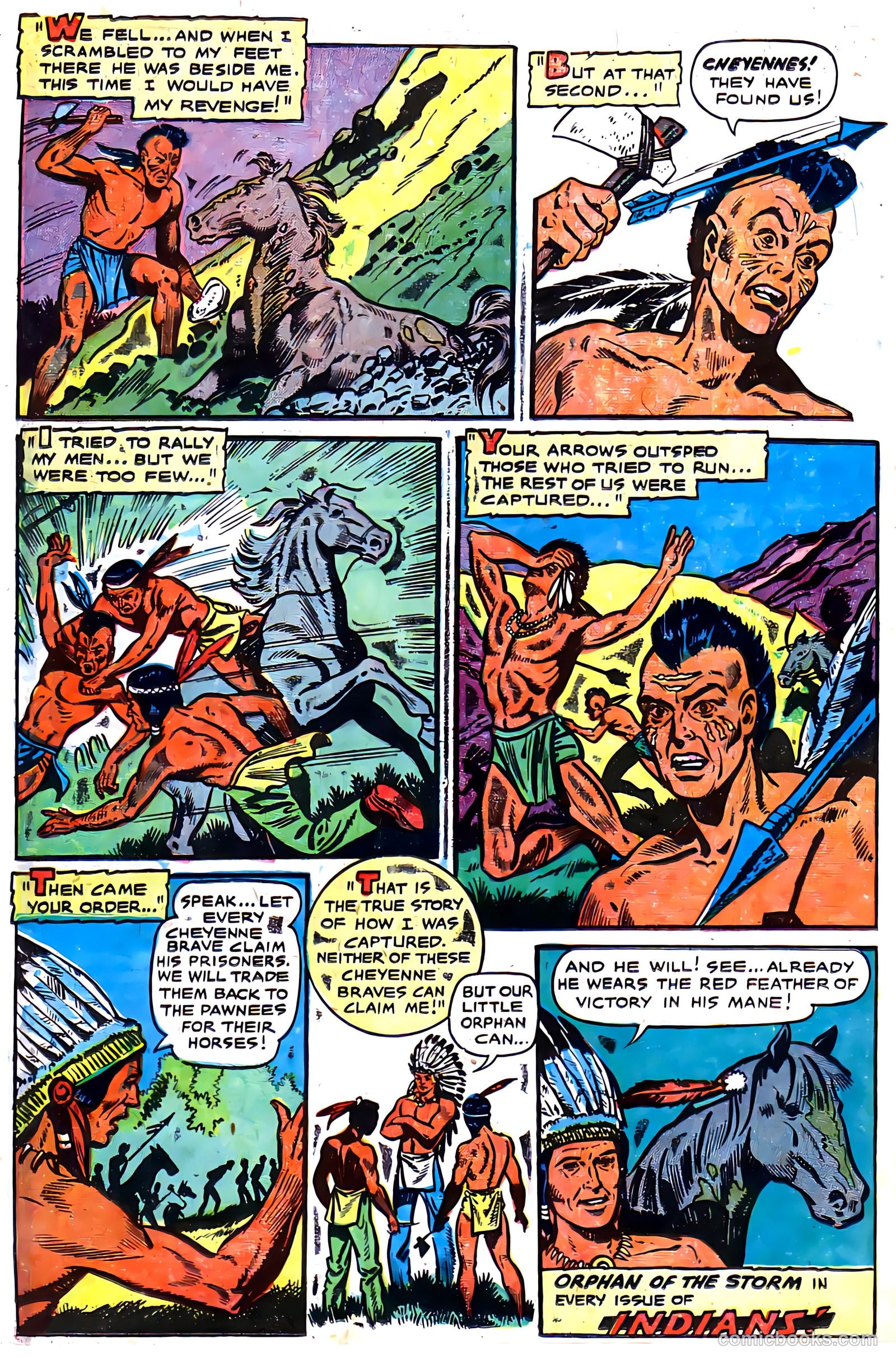 Indians #8 (1951) — page 38 of 52