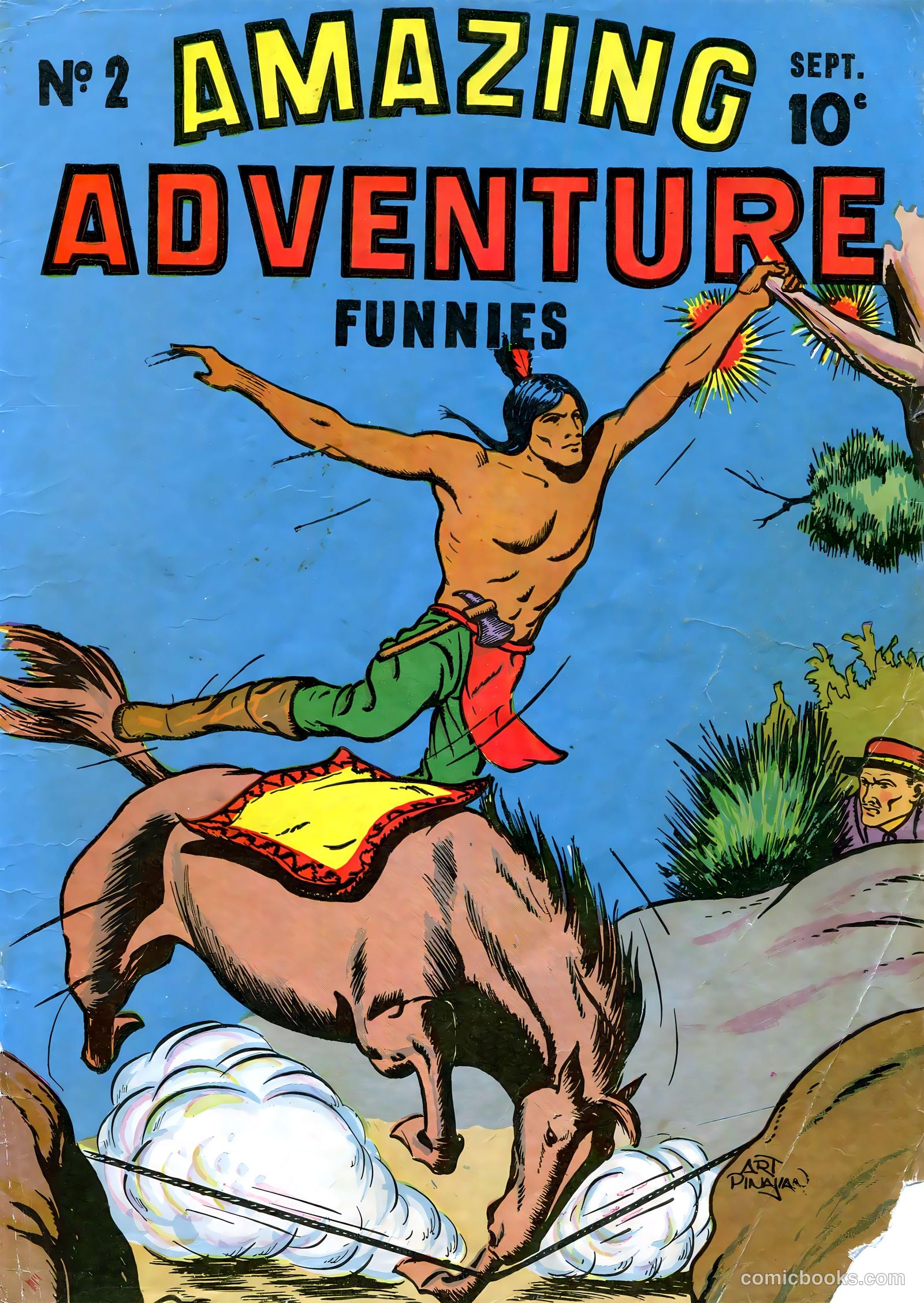 Amazing Adventure Funnies #2 cover