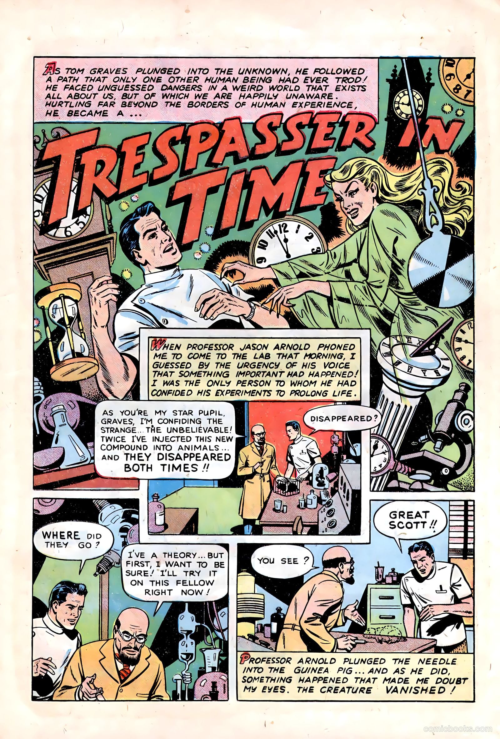 Amazing Adventures #1 (1950) — page 25