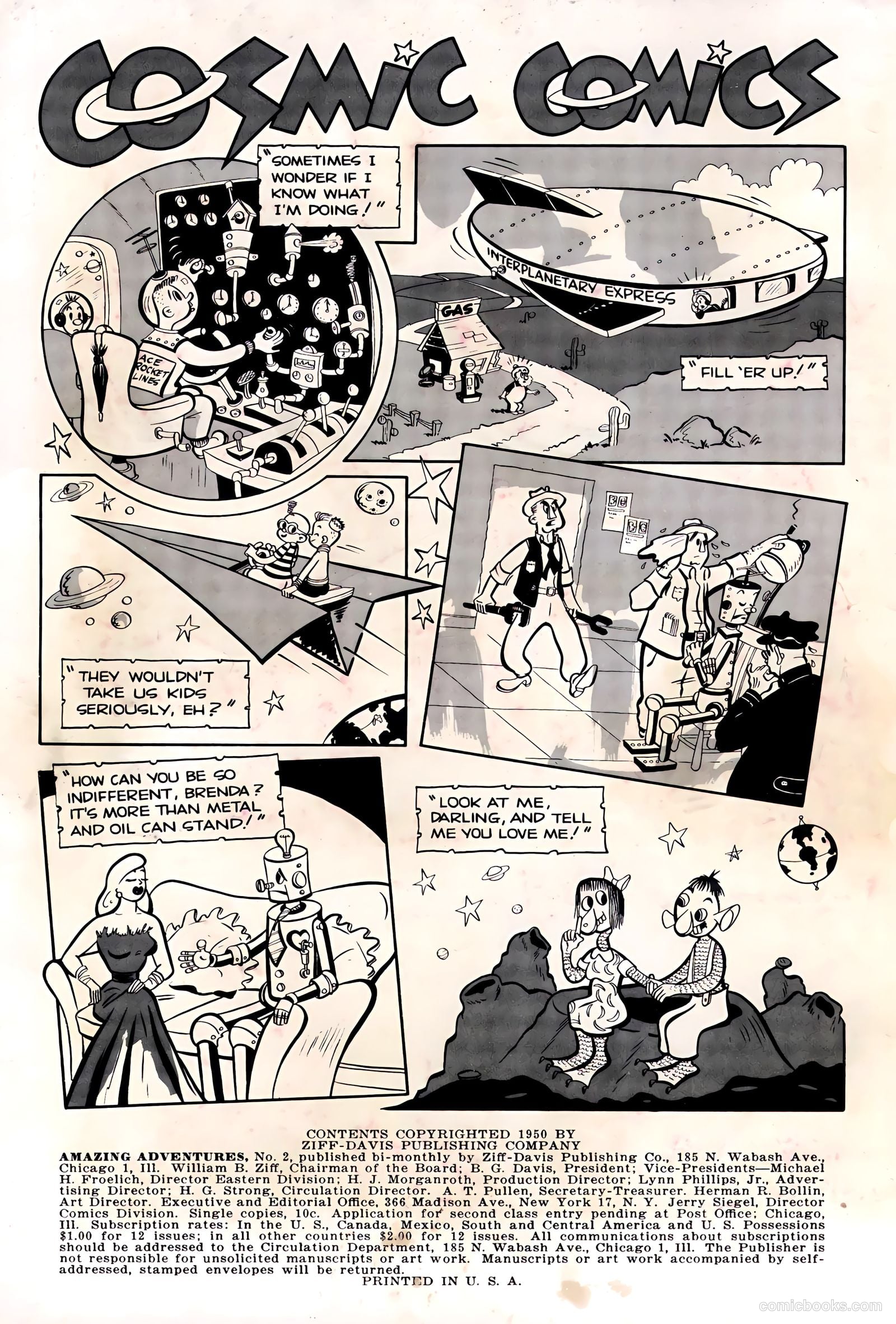 Amazing Adventures #2 (1950) — page 2