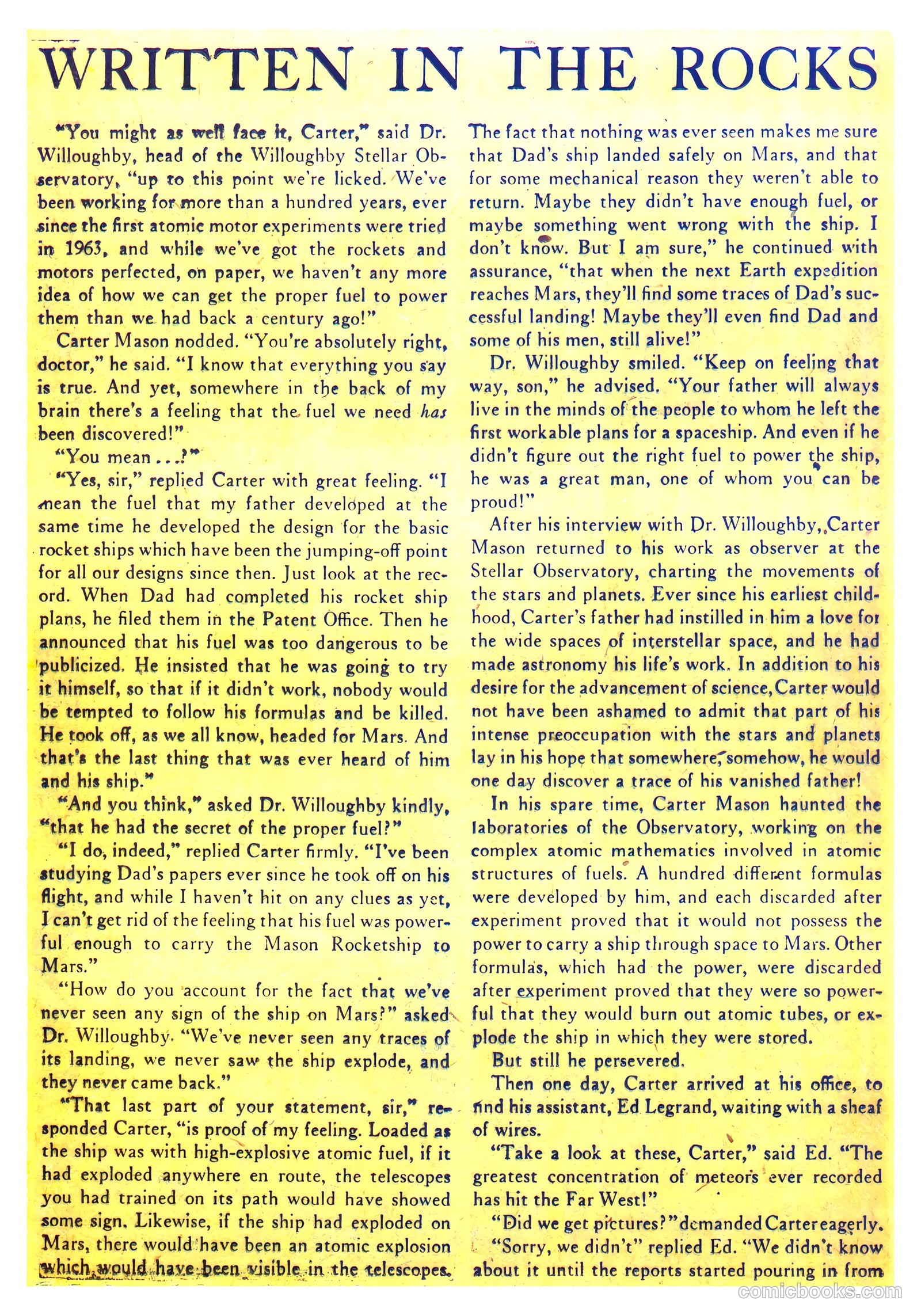 Amazing Adventures #4 (1951) — page 16