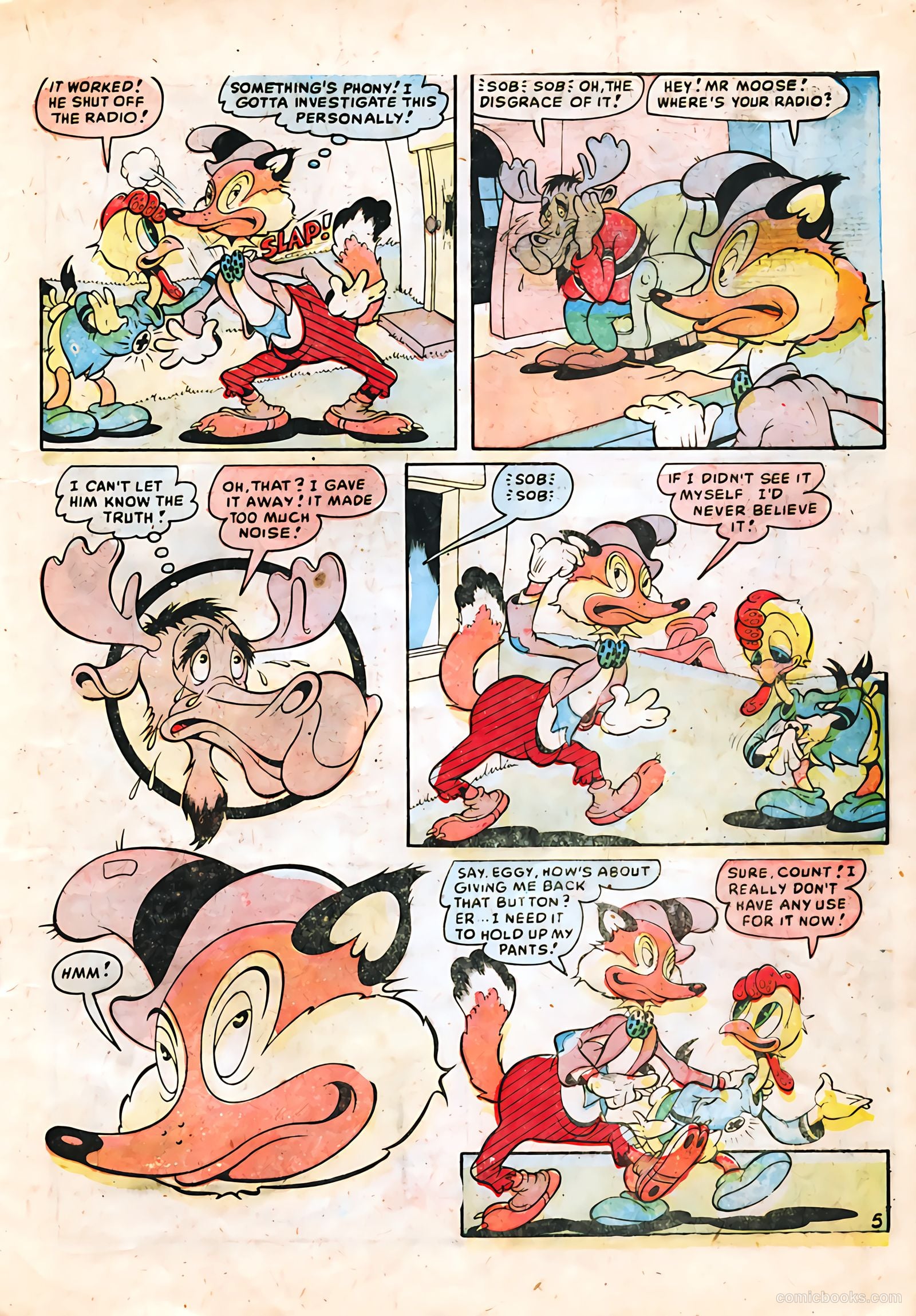 Amazing Animals #17 (1951) — page 18