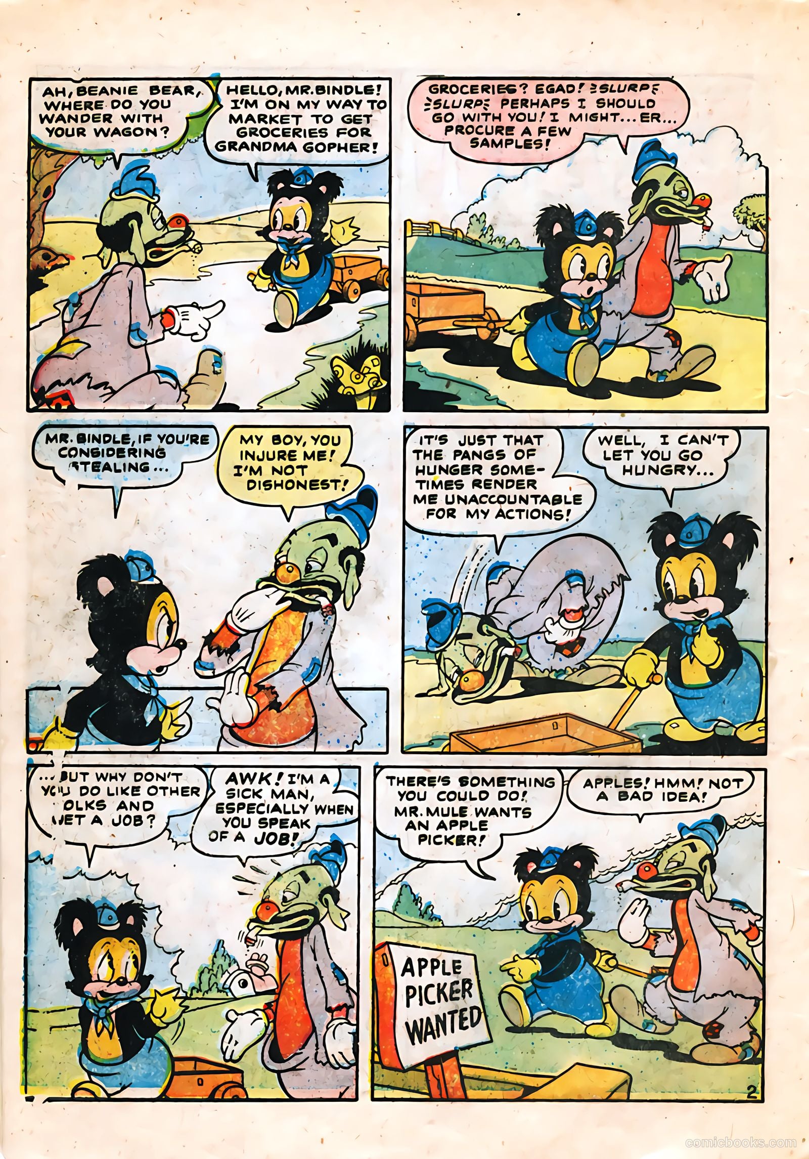 Amazing Animals #17 (1951) — page 21