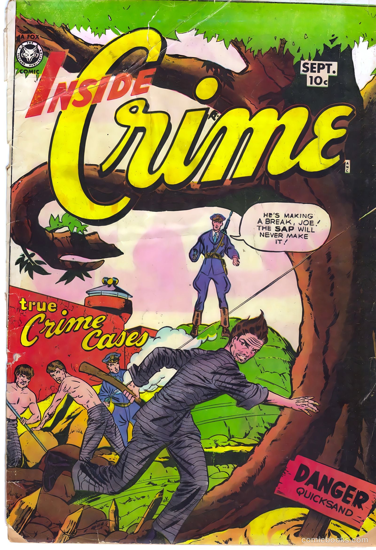 Inside Crime #2 cover