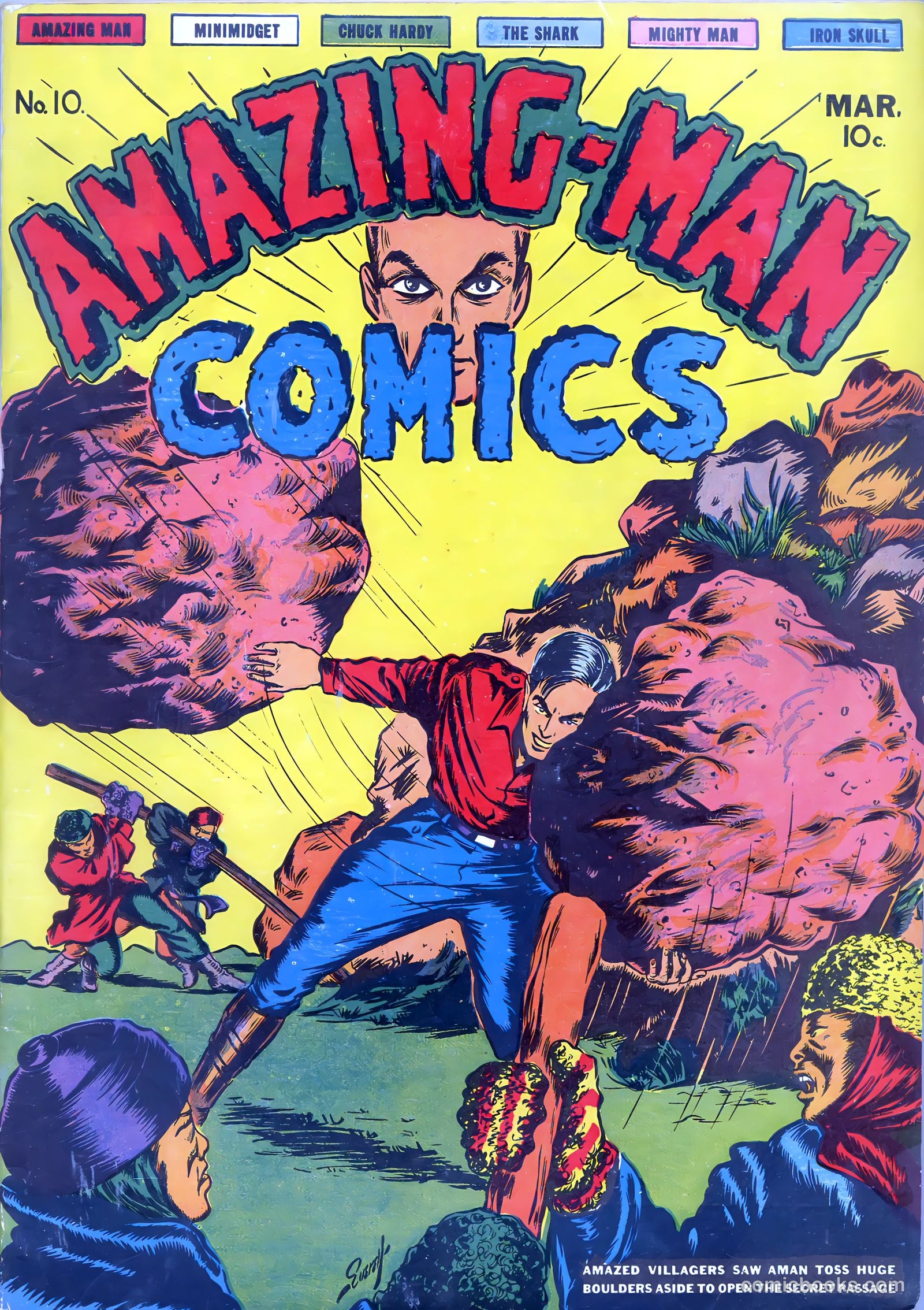 Amazing Man Comics #10 (1940) — page 2