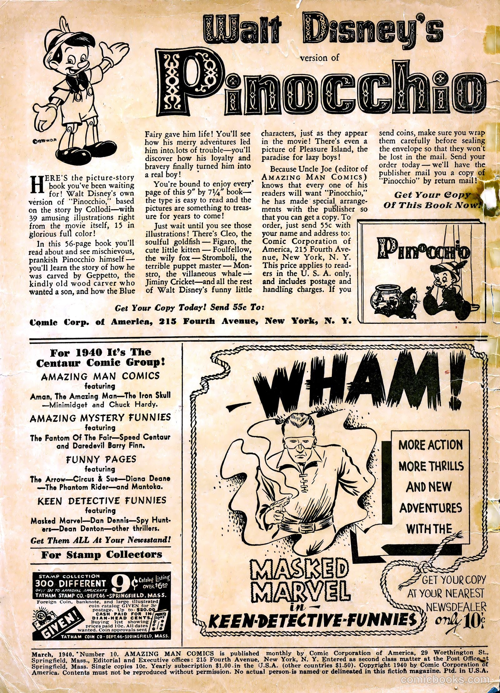Amazing Man Comics #10 (1940) — page 3