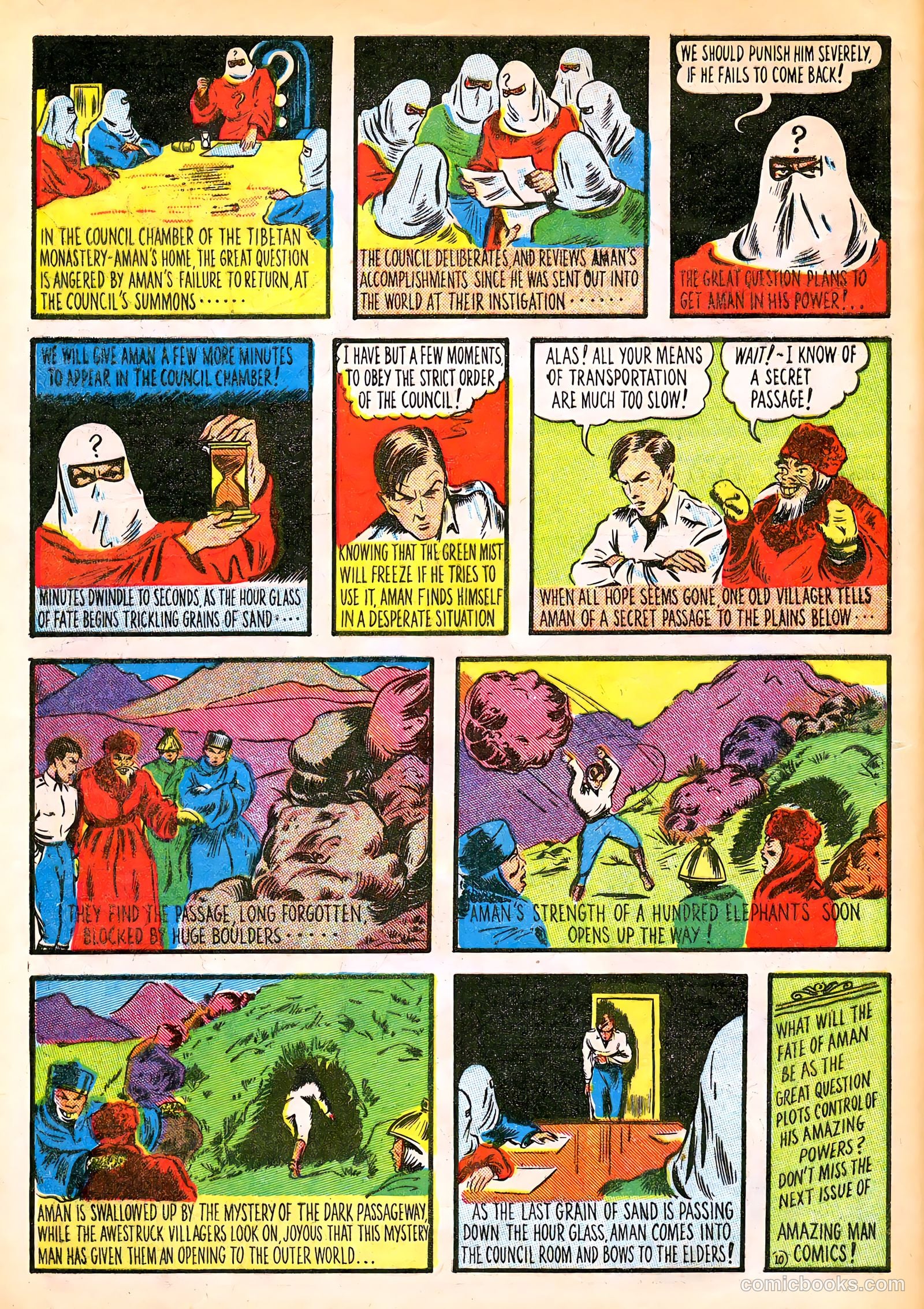 Amazing Man Comics #10 (1940) — page 13
