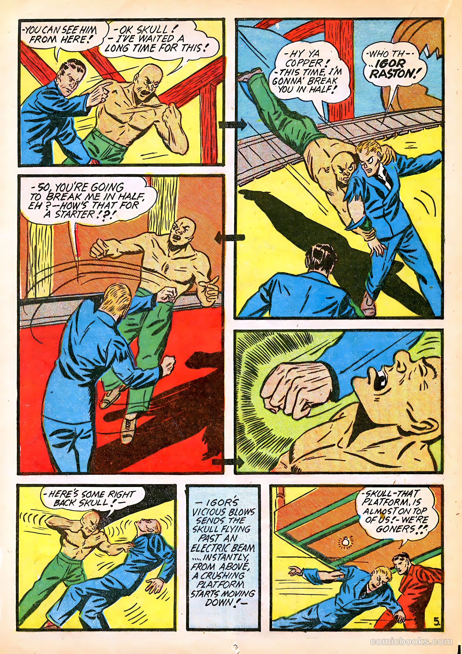Amazing Man Comics #10 (1940) — page 31