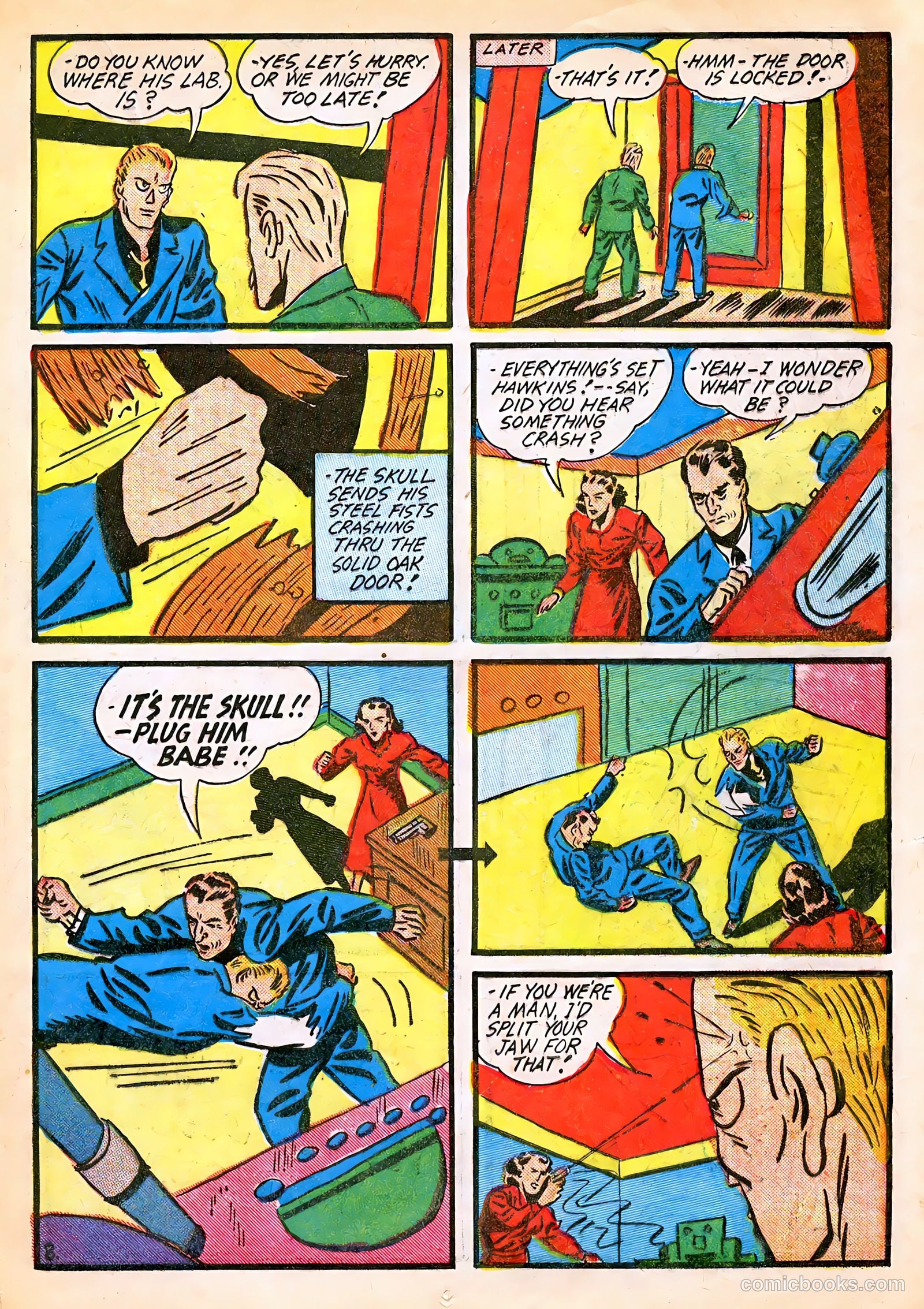 Amazing Man Comics #10 (1940) — page 34