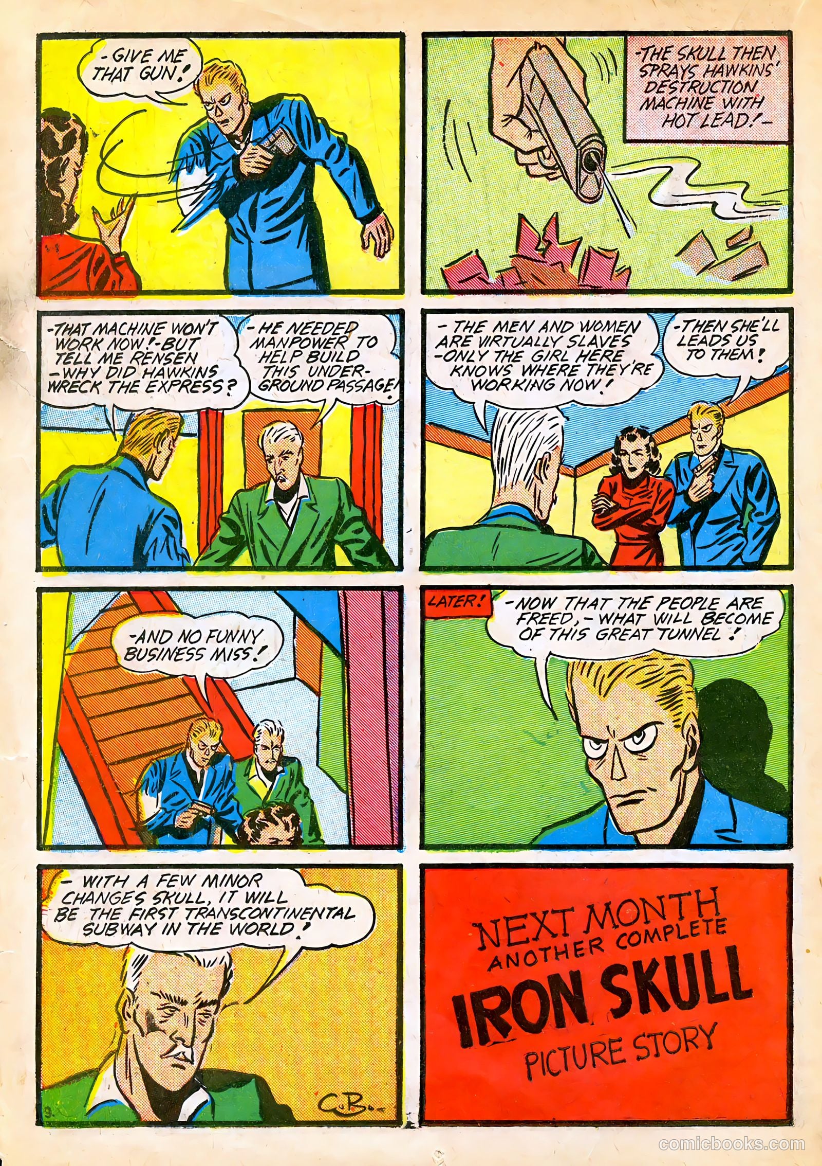 Amazing Man Comics #10 (1940) — page 35