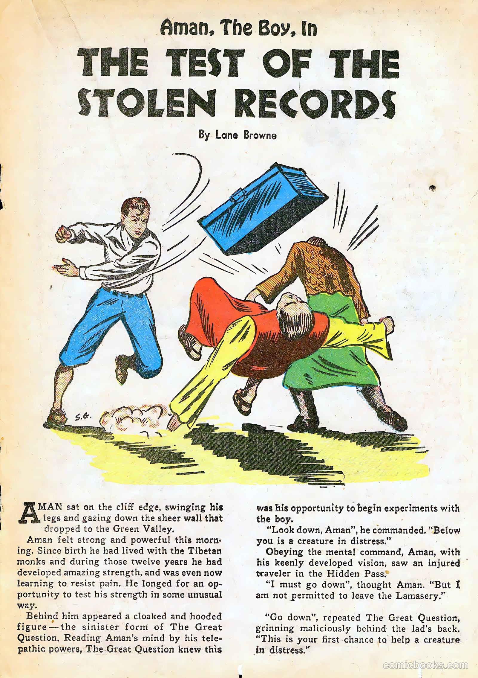 Amazing Man Comics #10 (1940) — page 36