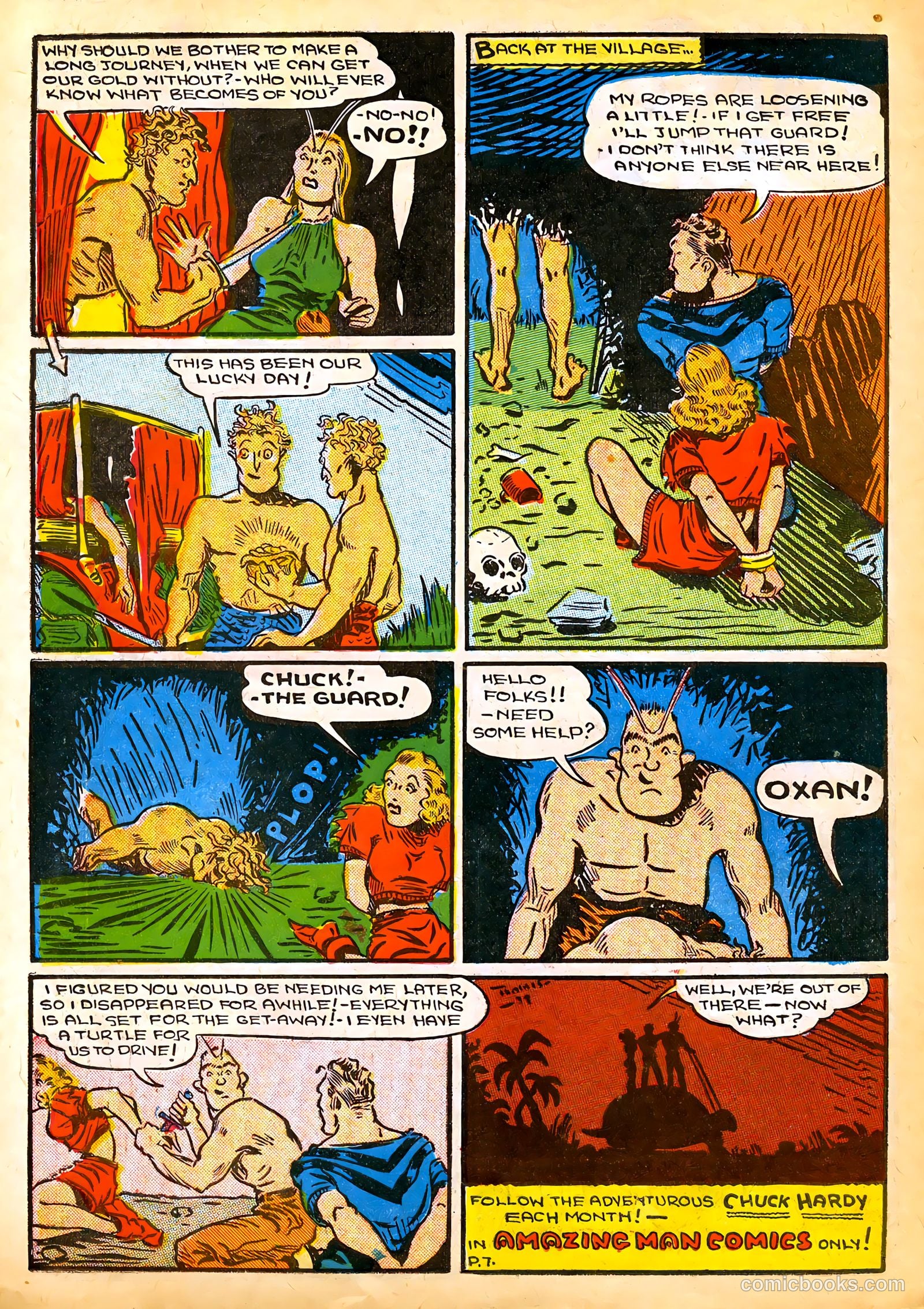 Amazing Man Comics #10 (1940) — page 51
