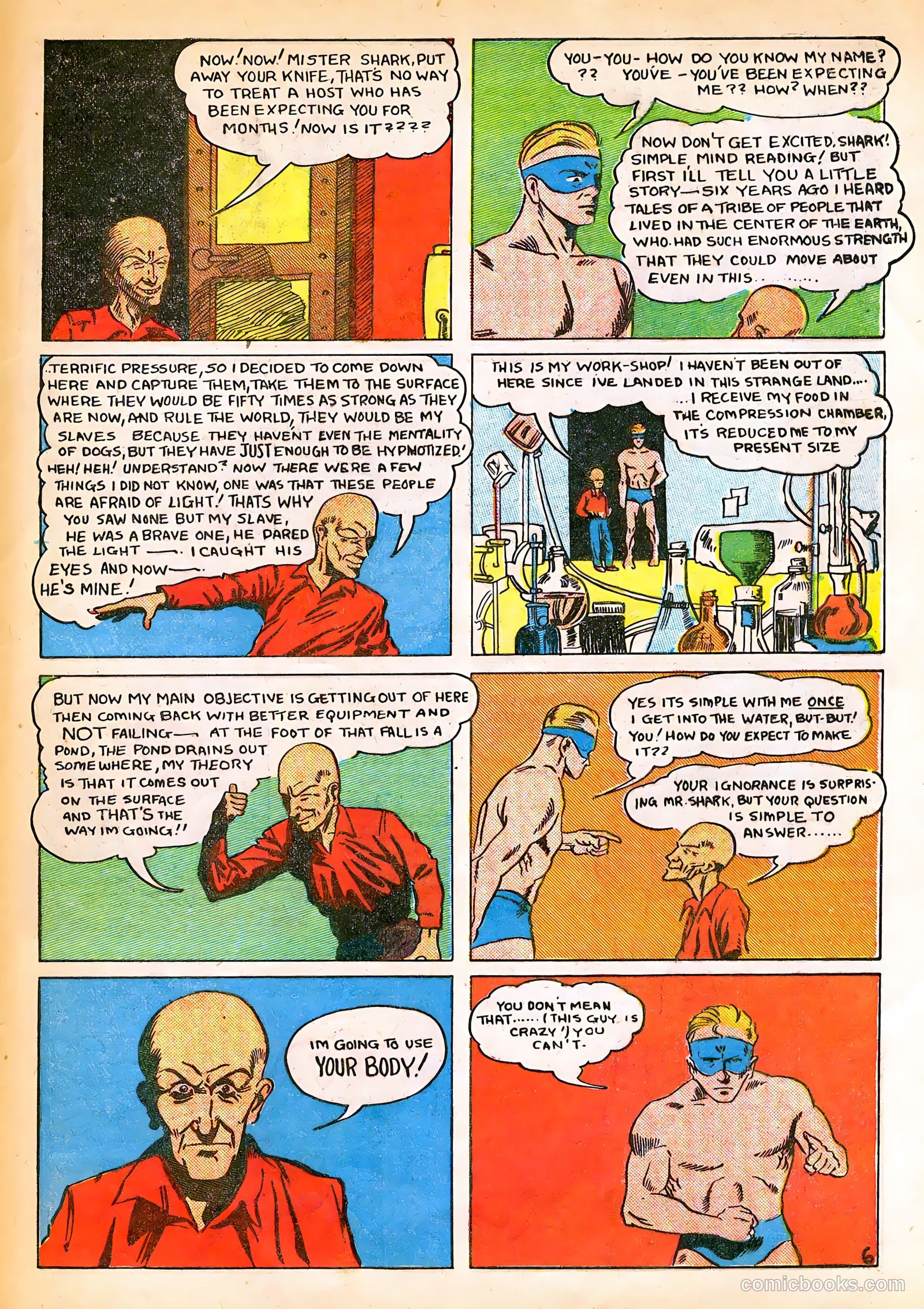 Amazing Man Comics #10 (1940) — page 64