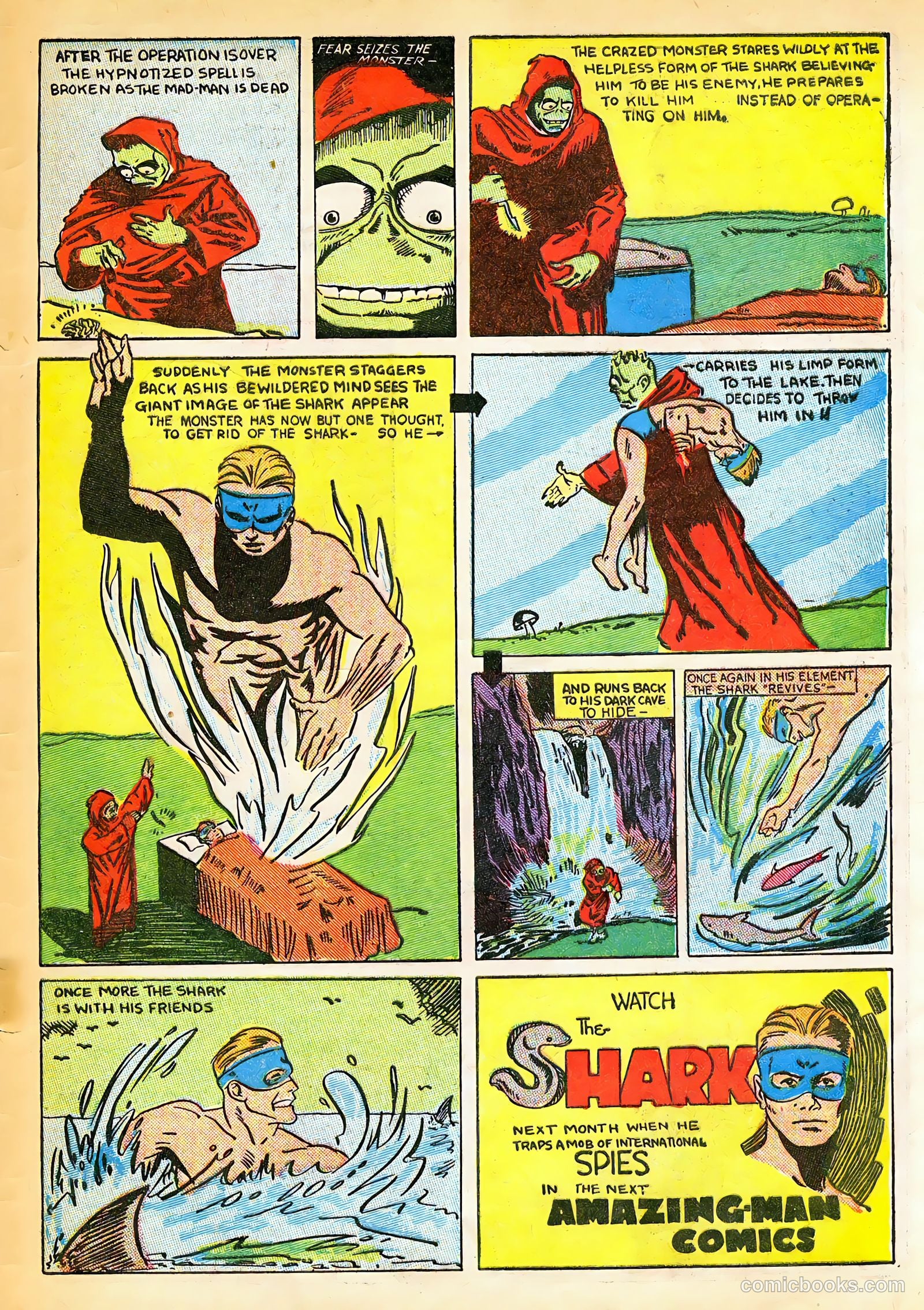 Amazing Man Comics #10 (1940) — page 66