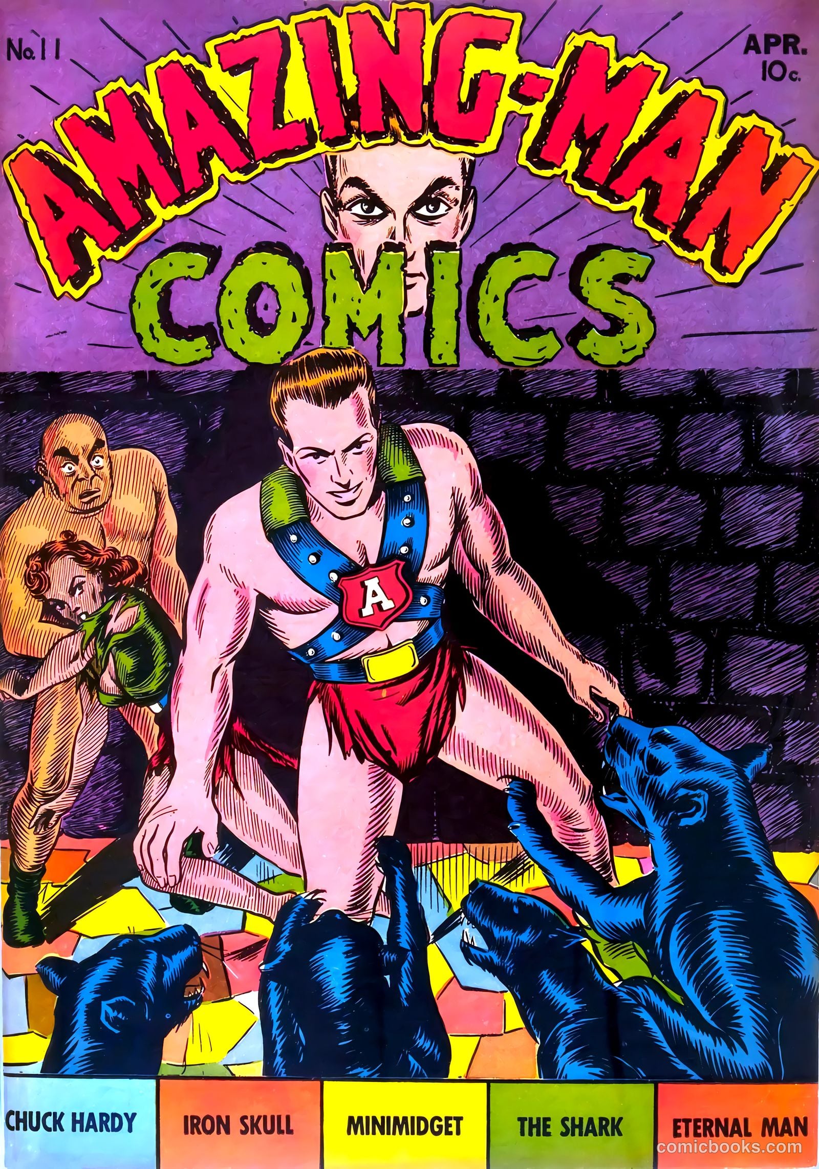 Amazing Man Comics #11 (1940) — page 1