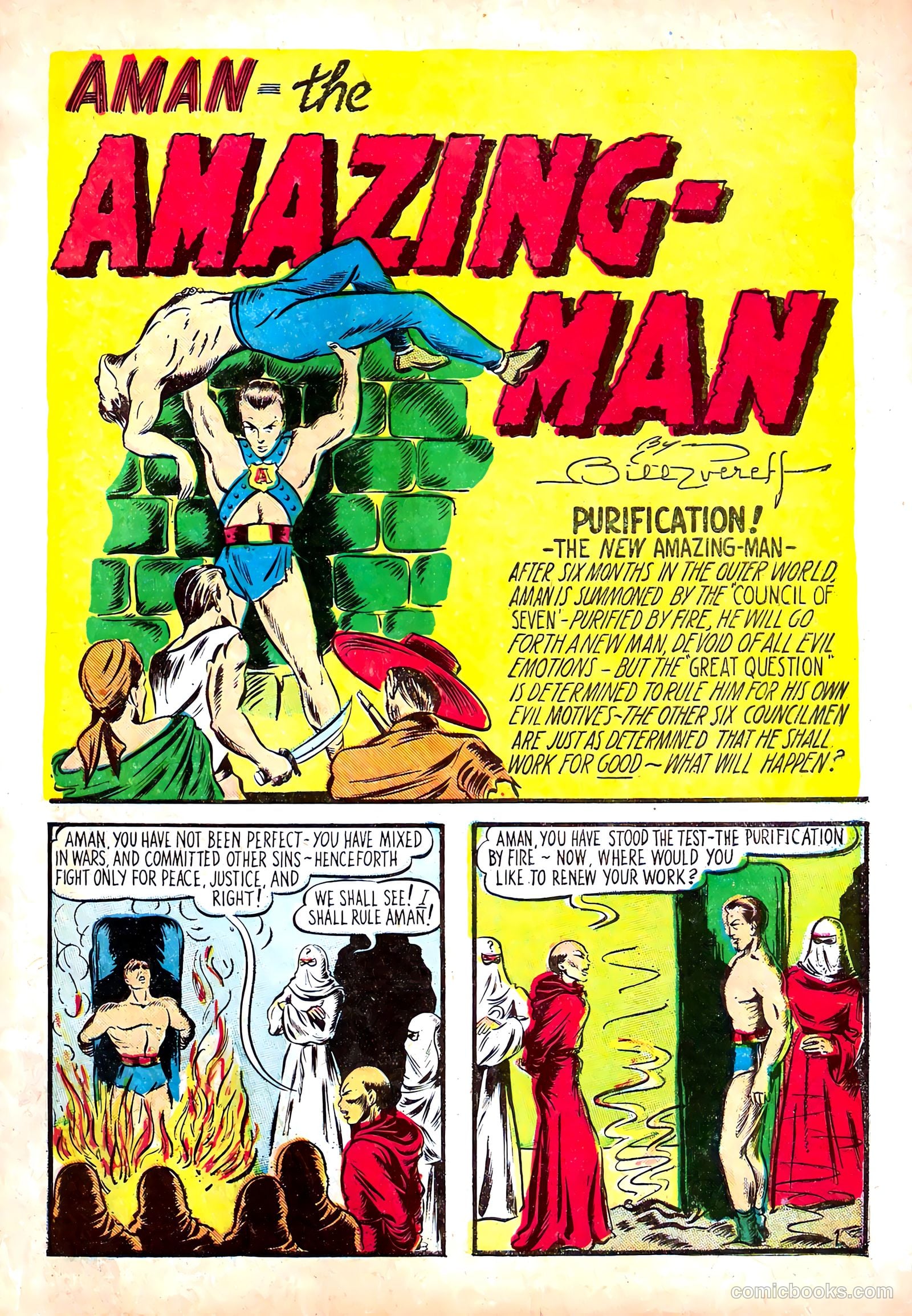 Amazing Man Comics #11 (1940) — page 3