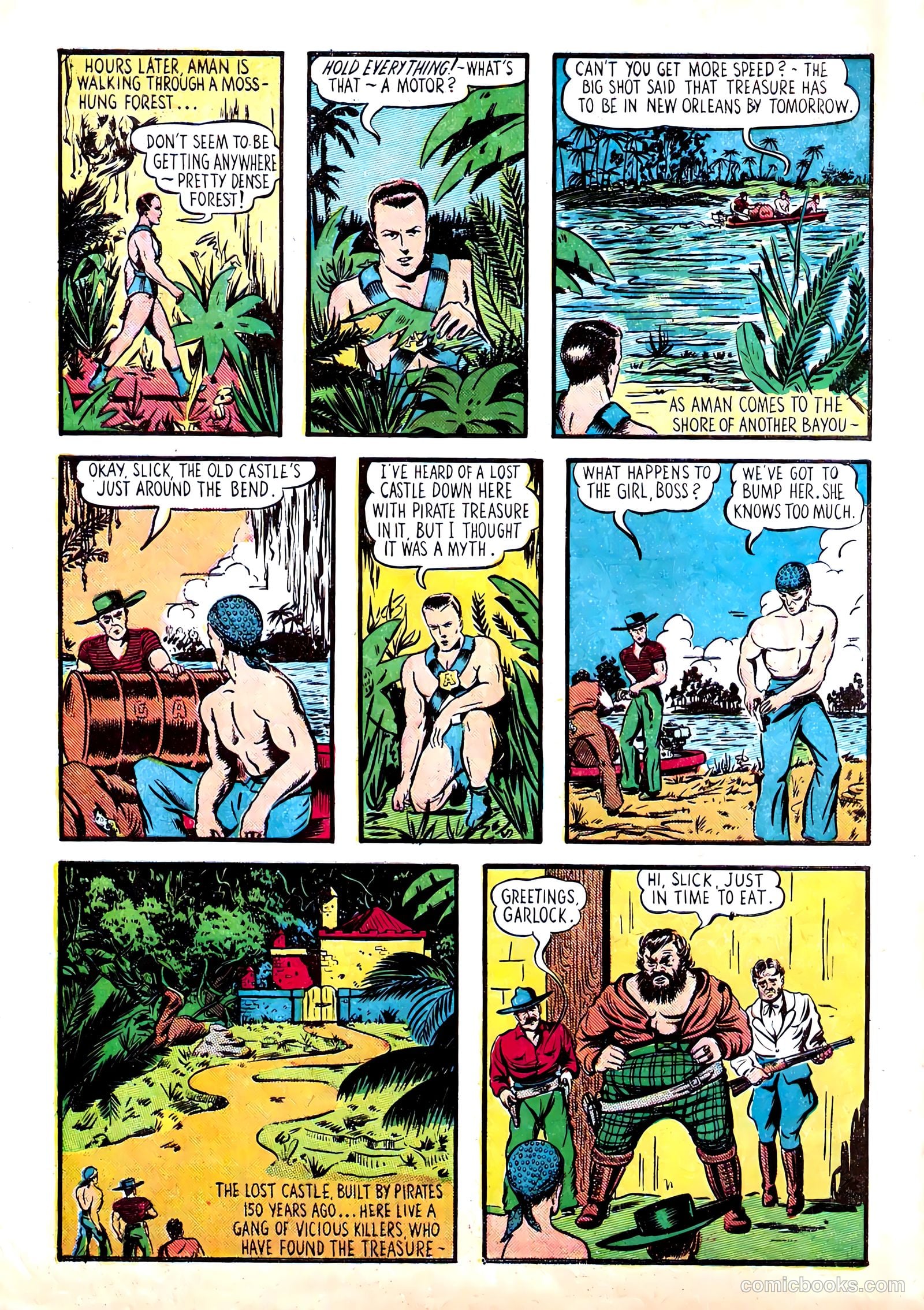 Amazing Man Comics #11 (1940) — page 6